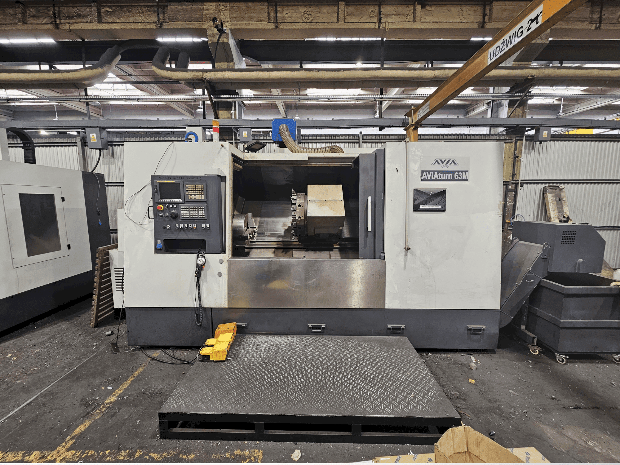 Čelní pohled na Avia Turn 63M stroj