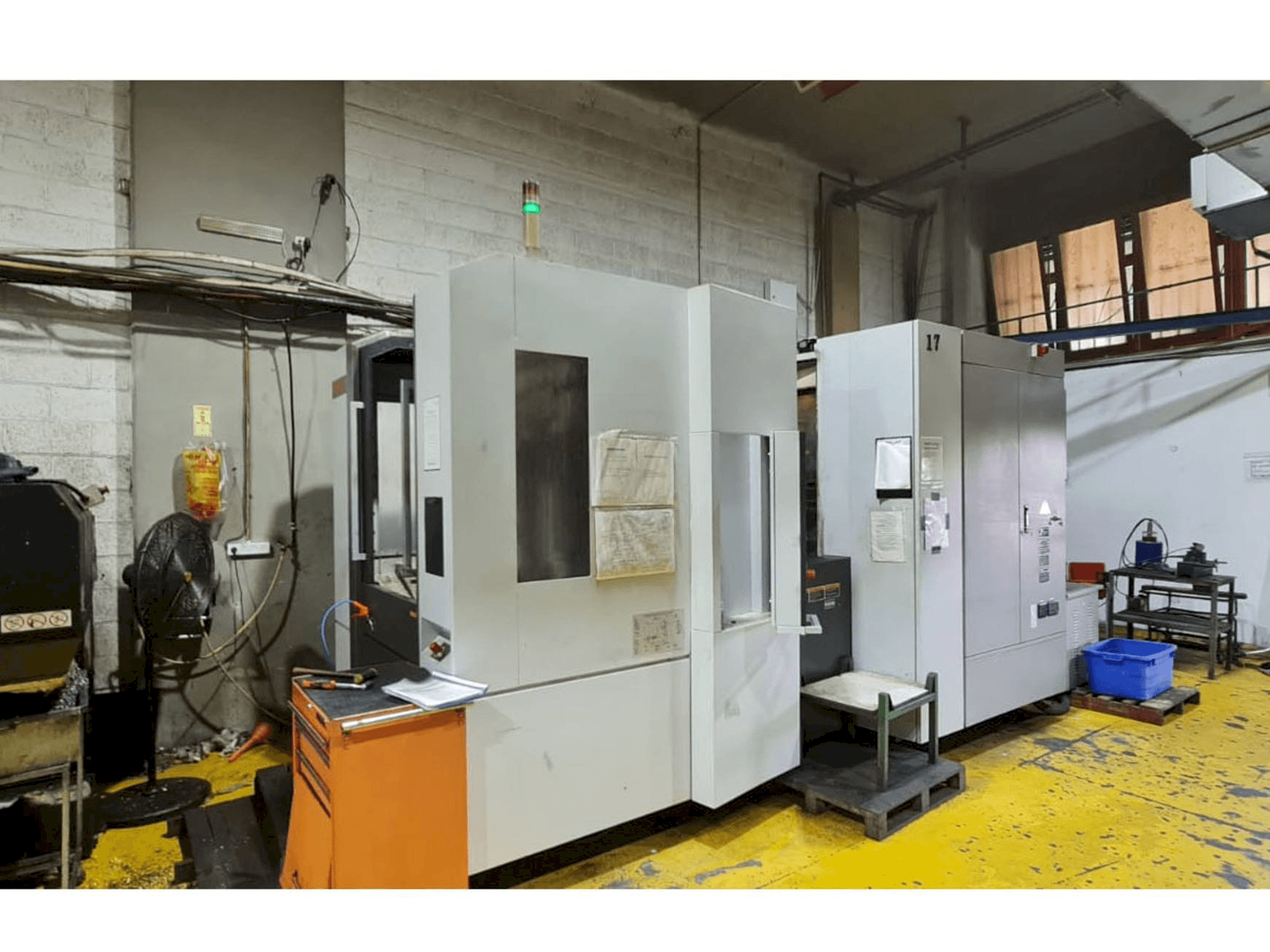Čelní pohled na MORI SEIKI NH-5000 / 40DCG stroj