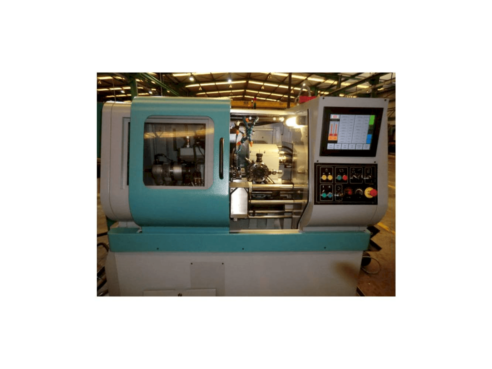 Čelní pohled na MUPEM MAGNA-26 stroj