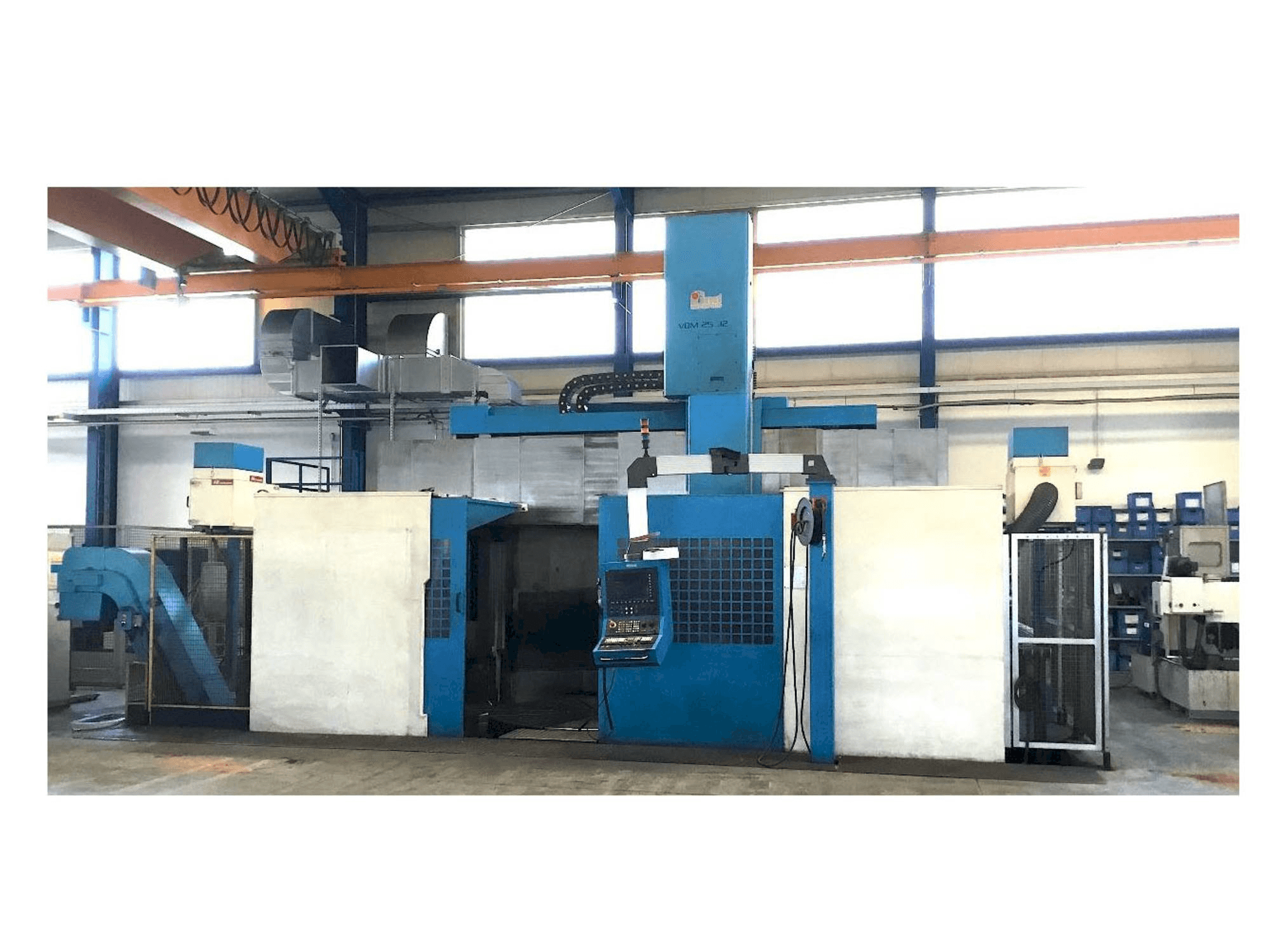 Čelní pohled na imt VBM 25.32 stroj