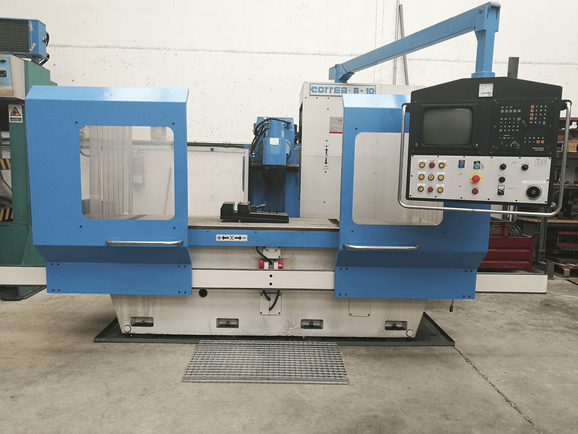 Čelní pohled na Correa A-10 stroj