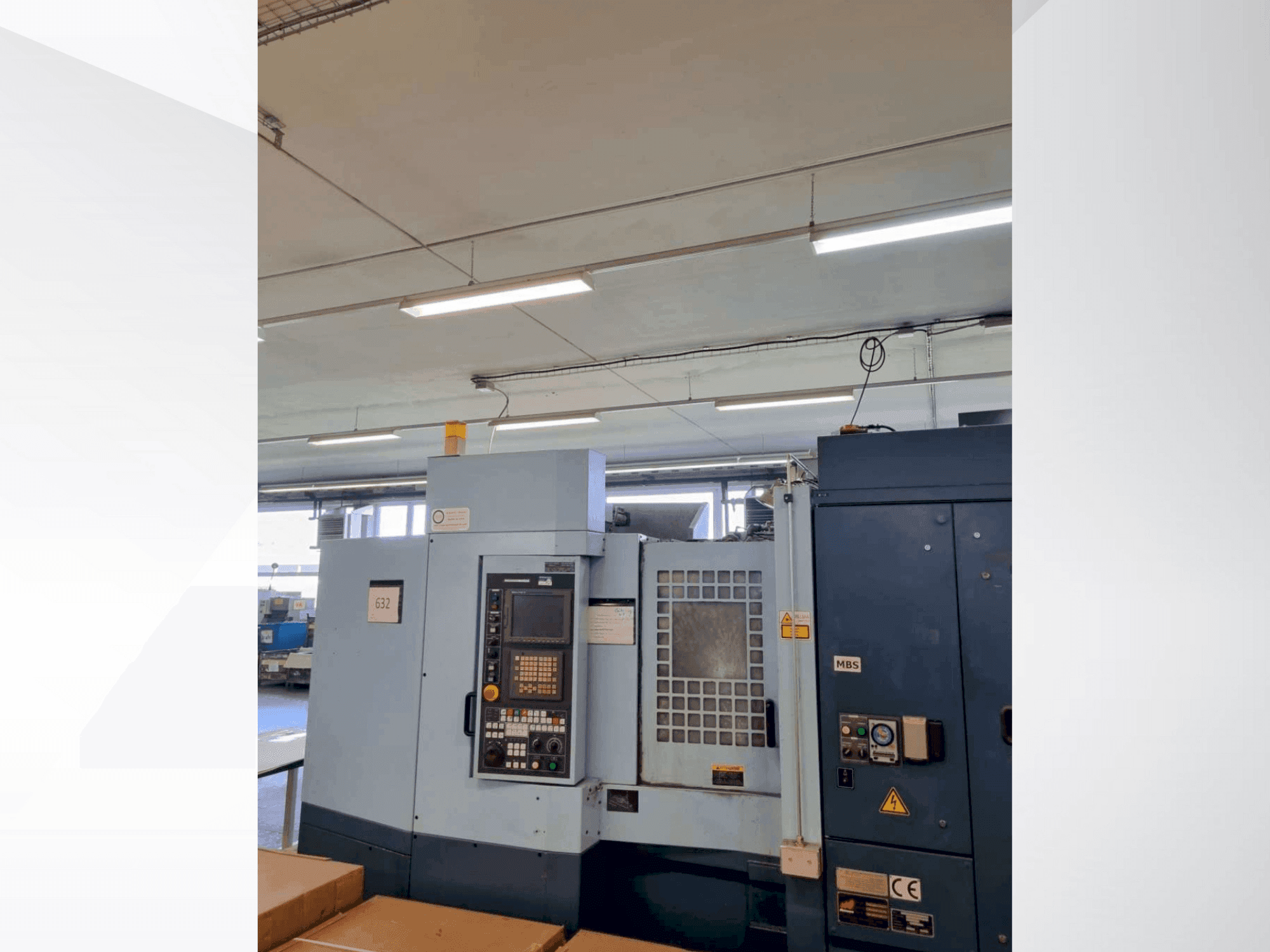 Čelní pohled na Matsuura H PLUS-405 stroj