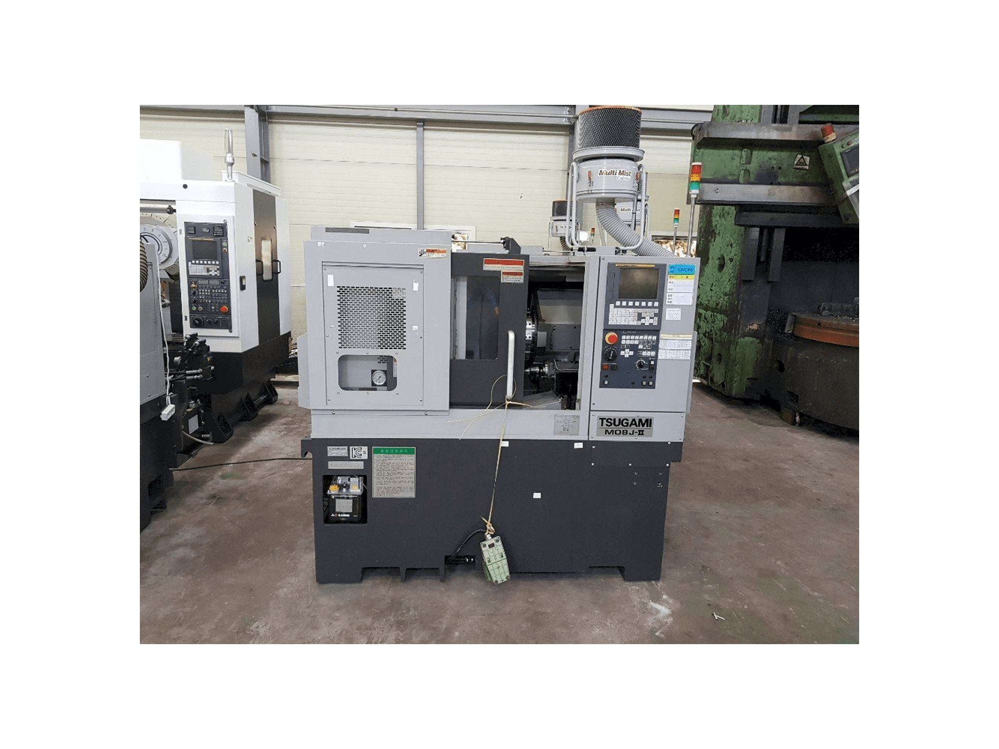 Čelní pohled na TSUGAMI M08J-Ⅱ stroj