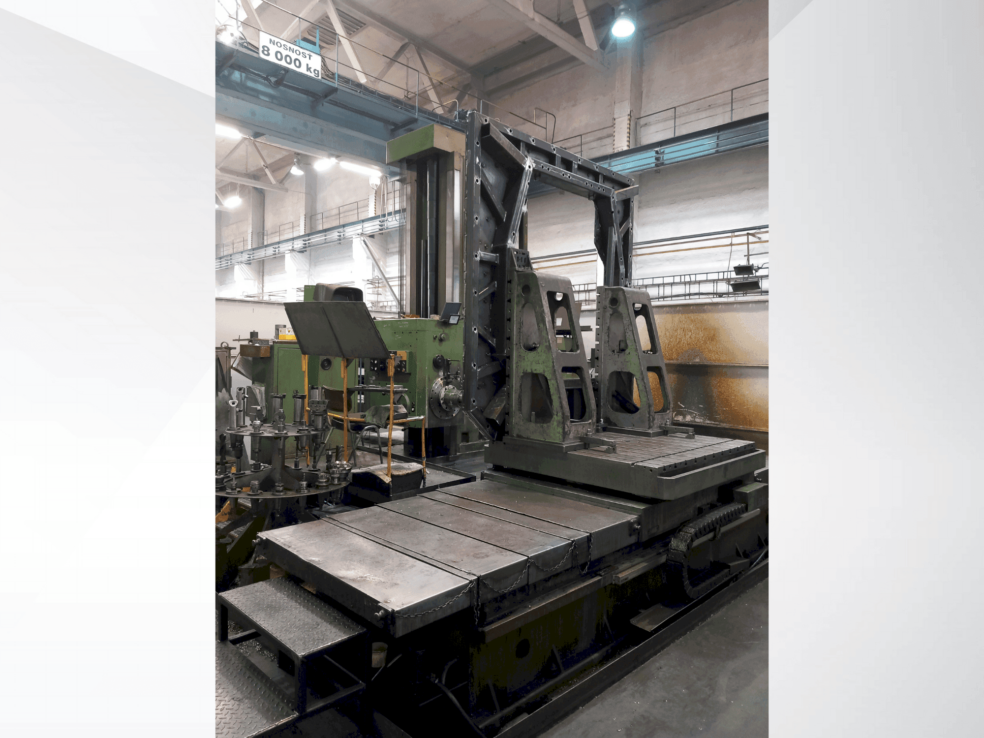 Čelní pohled na TOS TOS WHN 13.4A stroj