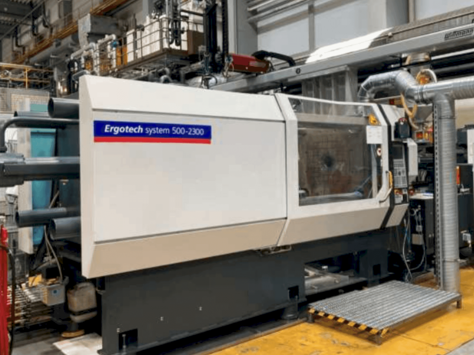Čelní pohled na DEMAG Ergotech 5000-2300 stroj