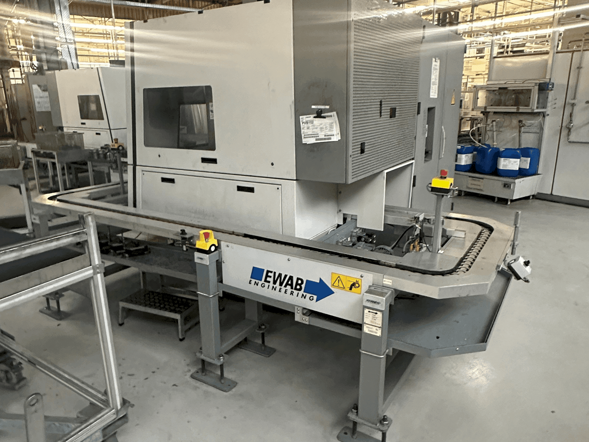 Čelní pohled na DMG Gildemeister CTV 250 stroj