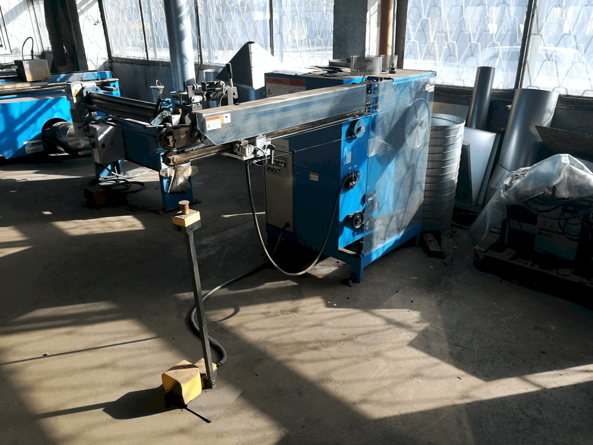 Čelní pohled na SPIRO VSTW-E Hg stroj