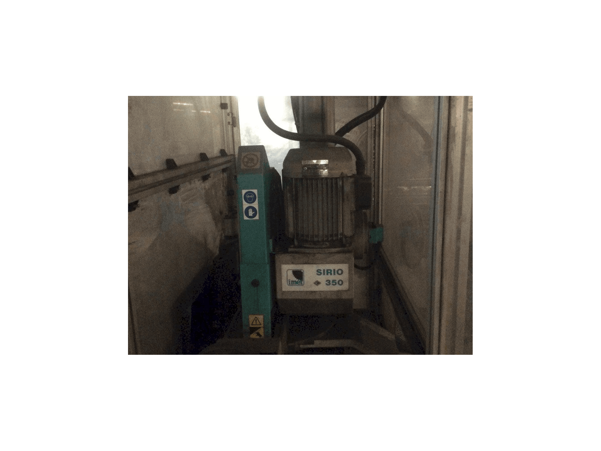 Levý boční pohled na Imet Sirio 350 AF-E stroj