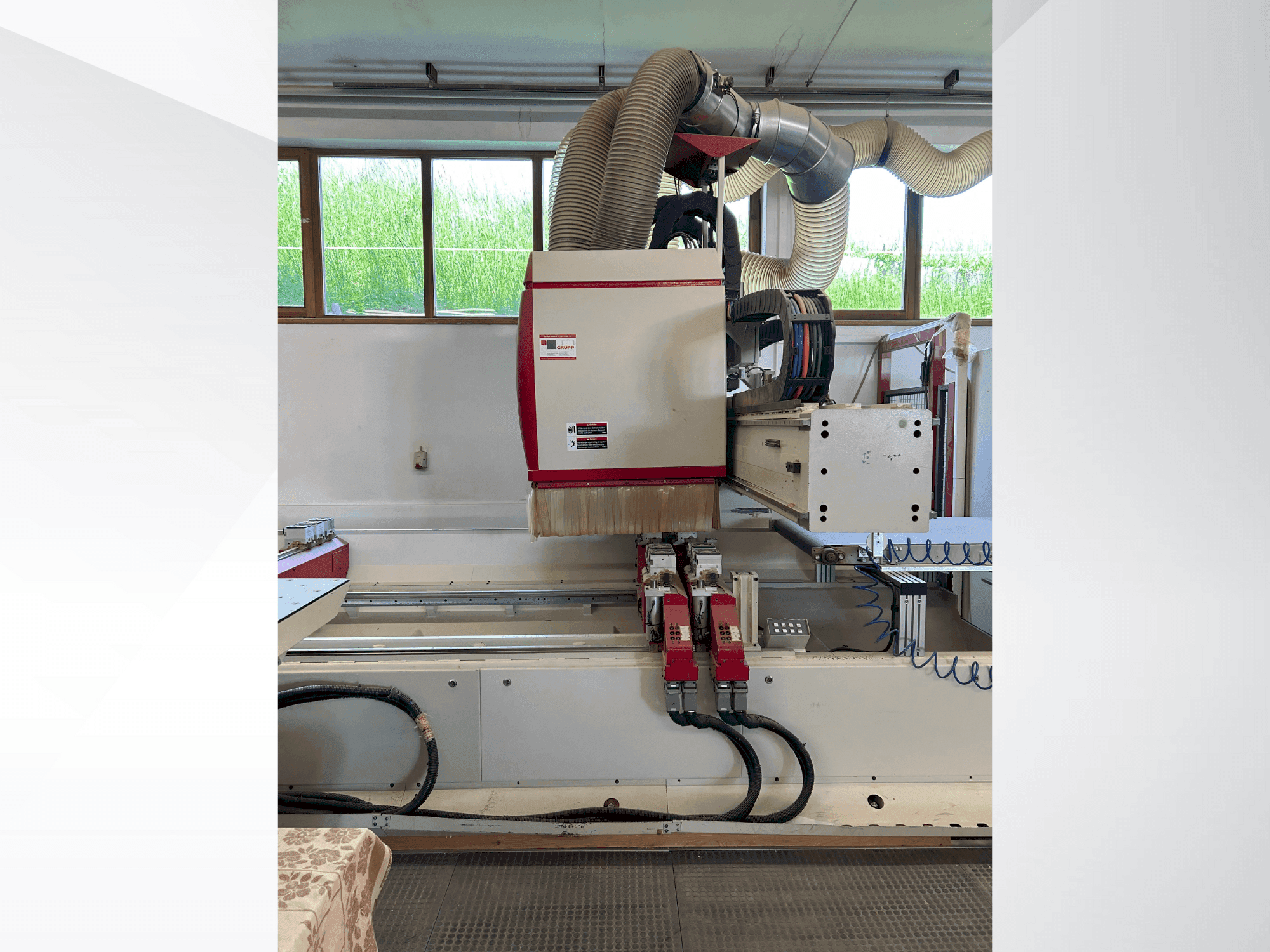 Čelní pohled na IMA BIMA CUT 120/240 stroj