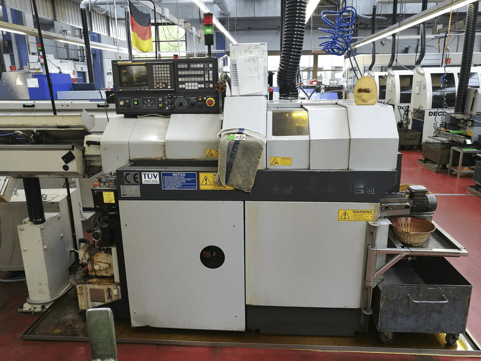Čelní pohled na STAR MICRONICS RNC-16B stroj