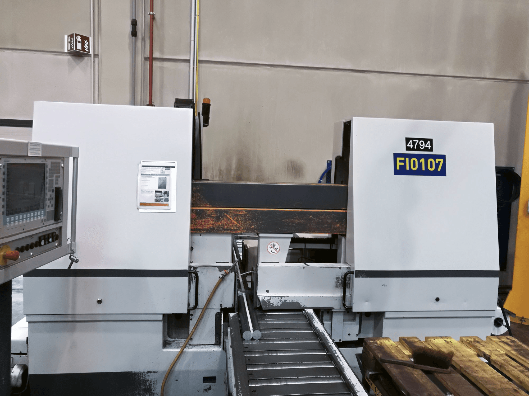 Čelní pohled na KASTO KASTOtec A 3 stroj