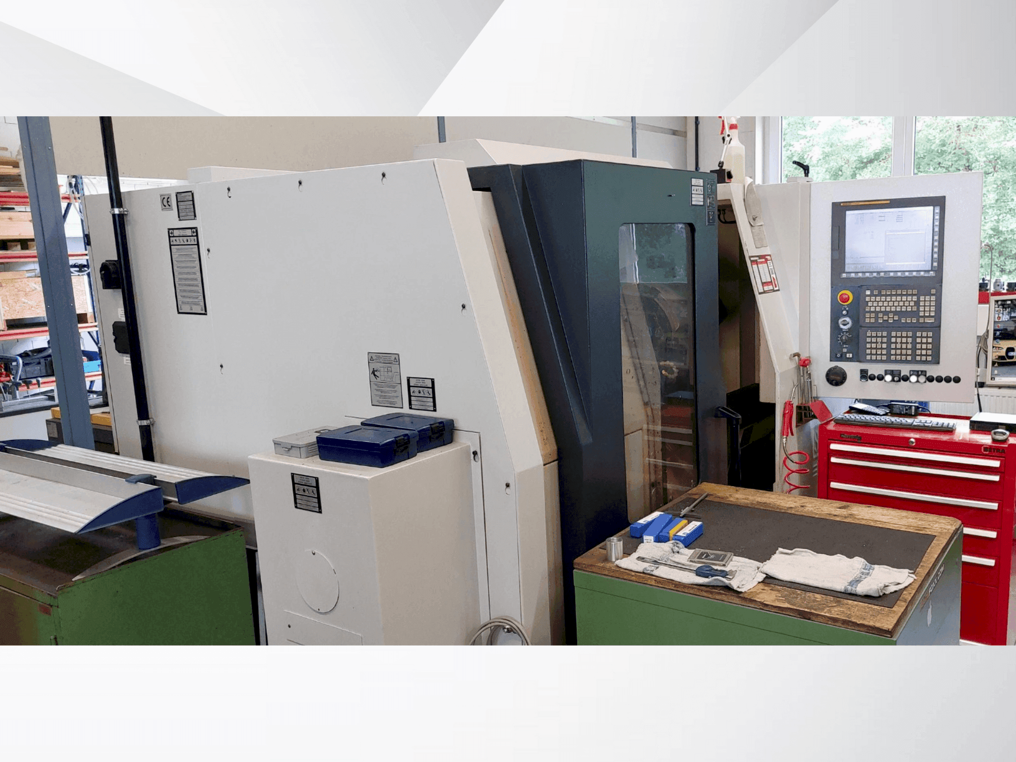 Čelní pohled na SPINNER TC 600 65 MC stroj