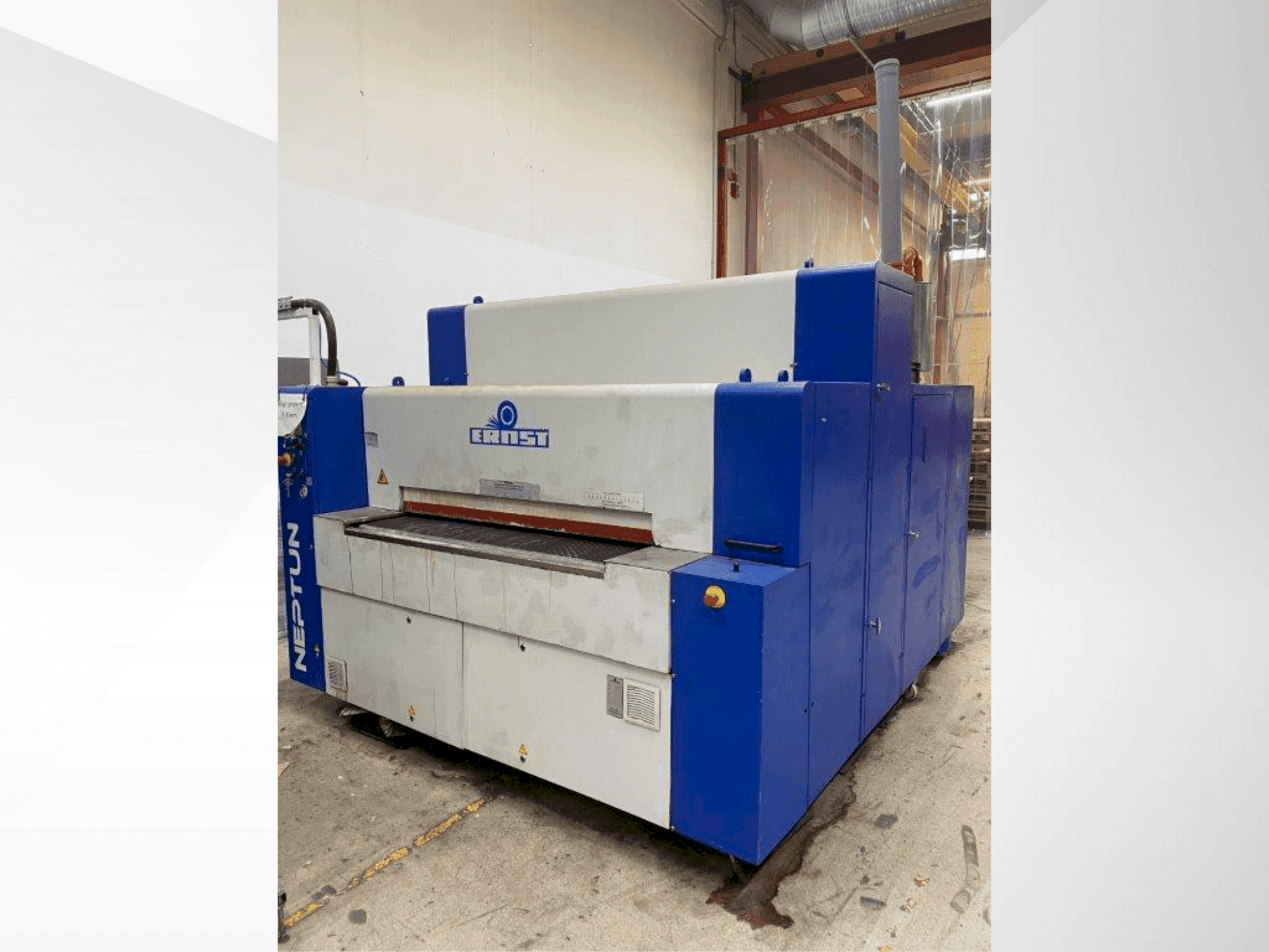 Čelní pohled na ERNST Neptun EKB stroj