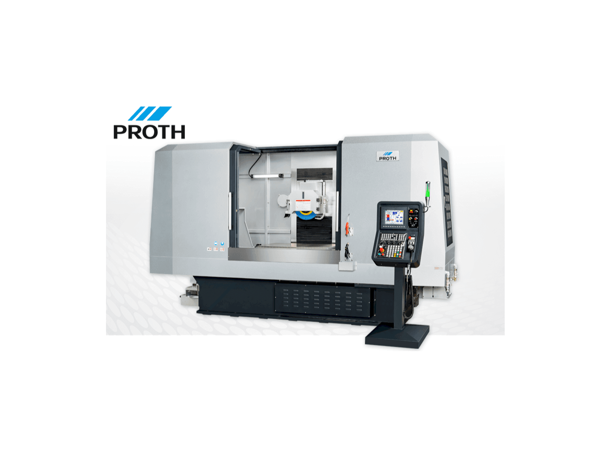 Čelní pohled na Proth PSGC-50100AHR stroj