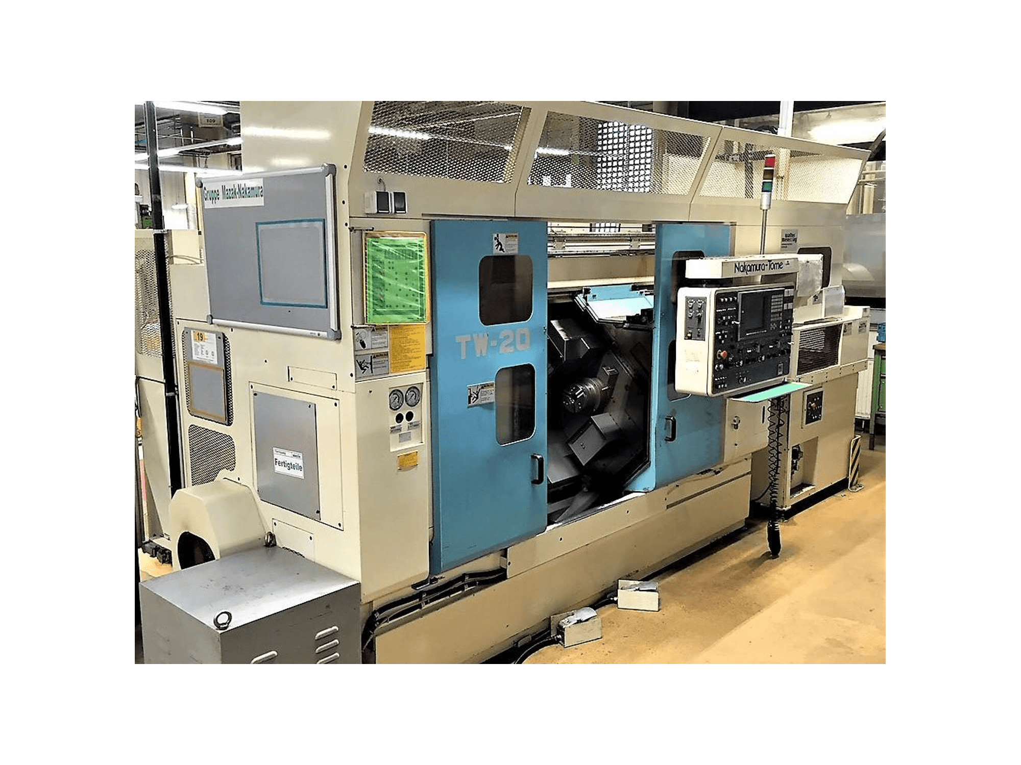 Levý pohled na NAKAMURA-TOME TW-20 stroj