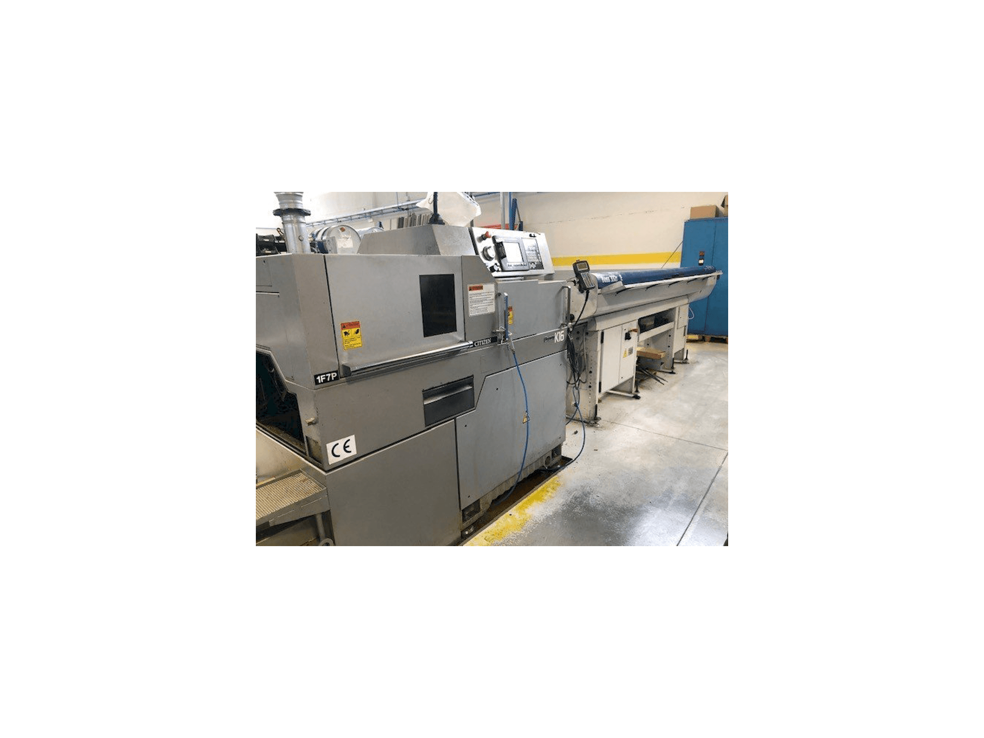 Čelní pohled na Citizen K16 VIIP stroj