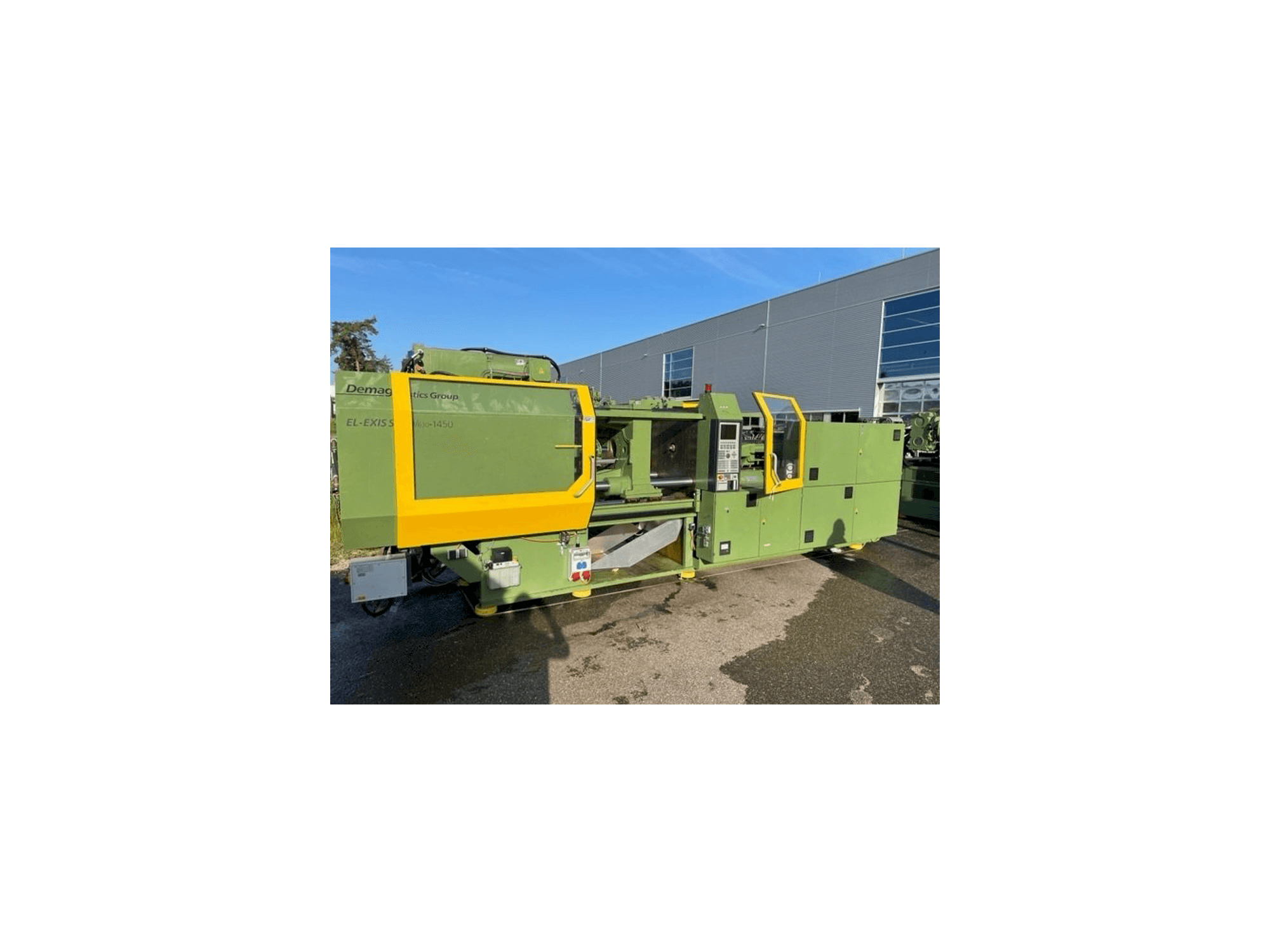 Čelní pohled na DEMAG EL-Exis S 250/630-1450 stroj