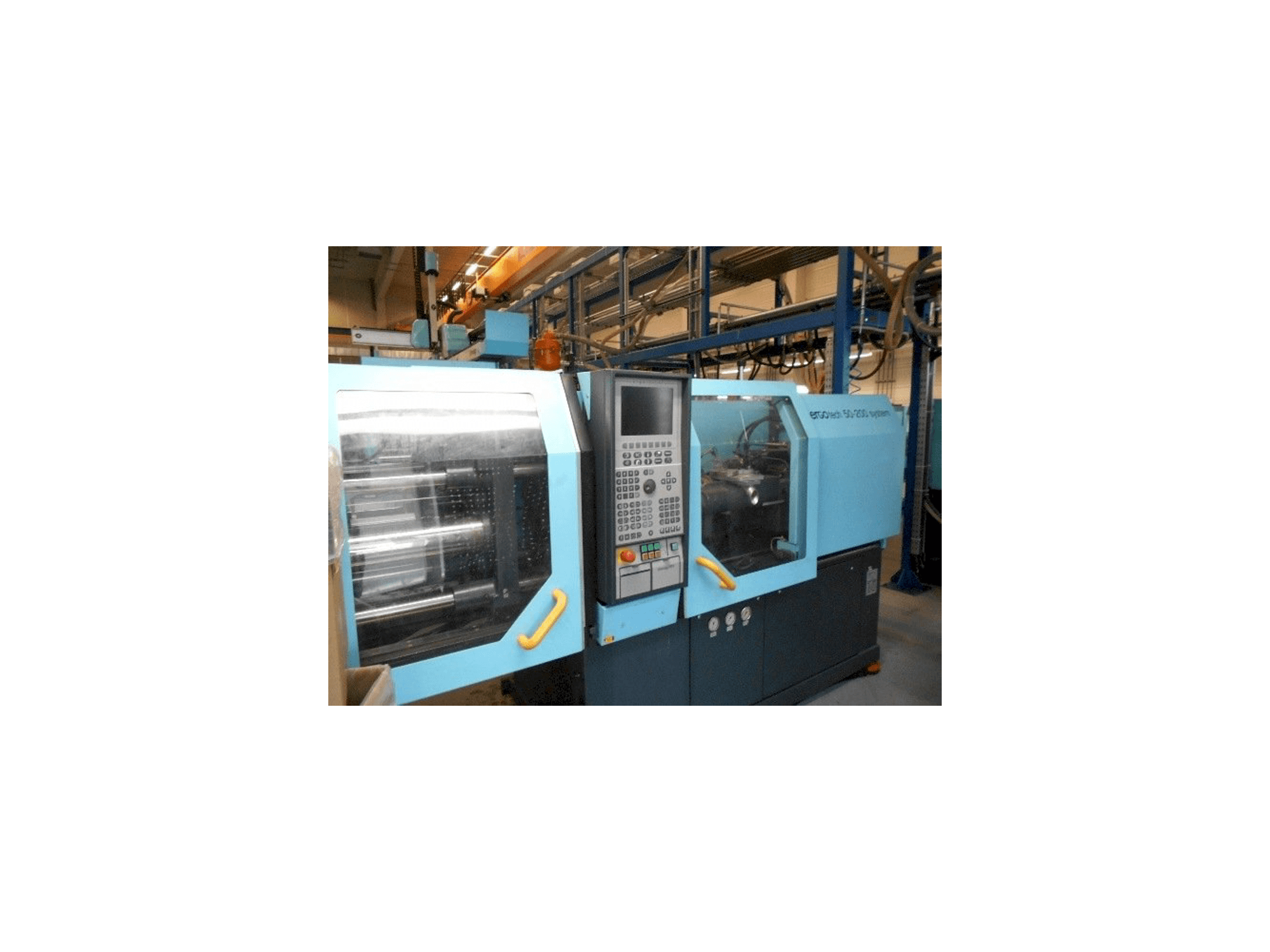 Čelní pohled na DEMAG Ergotech 50 - 200 System stroj