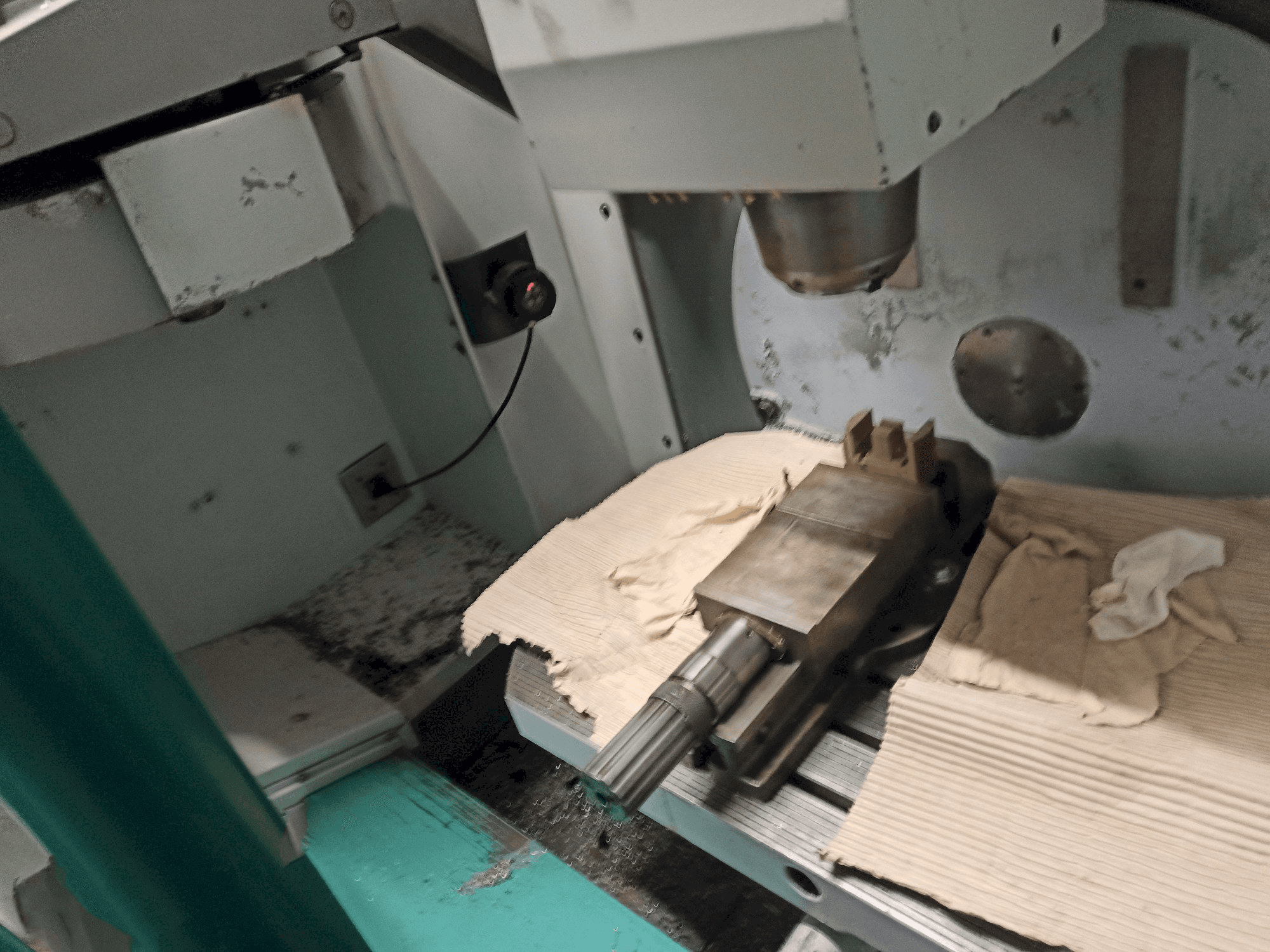 Pracovní prostor na DECKEL MAHO DMU 50 T stroje