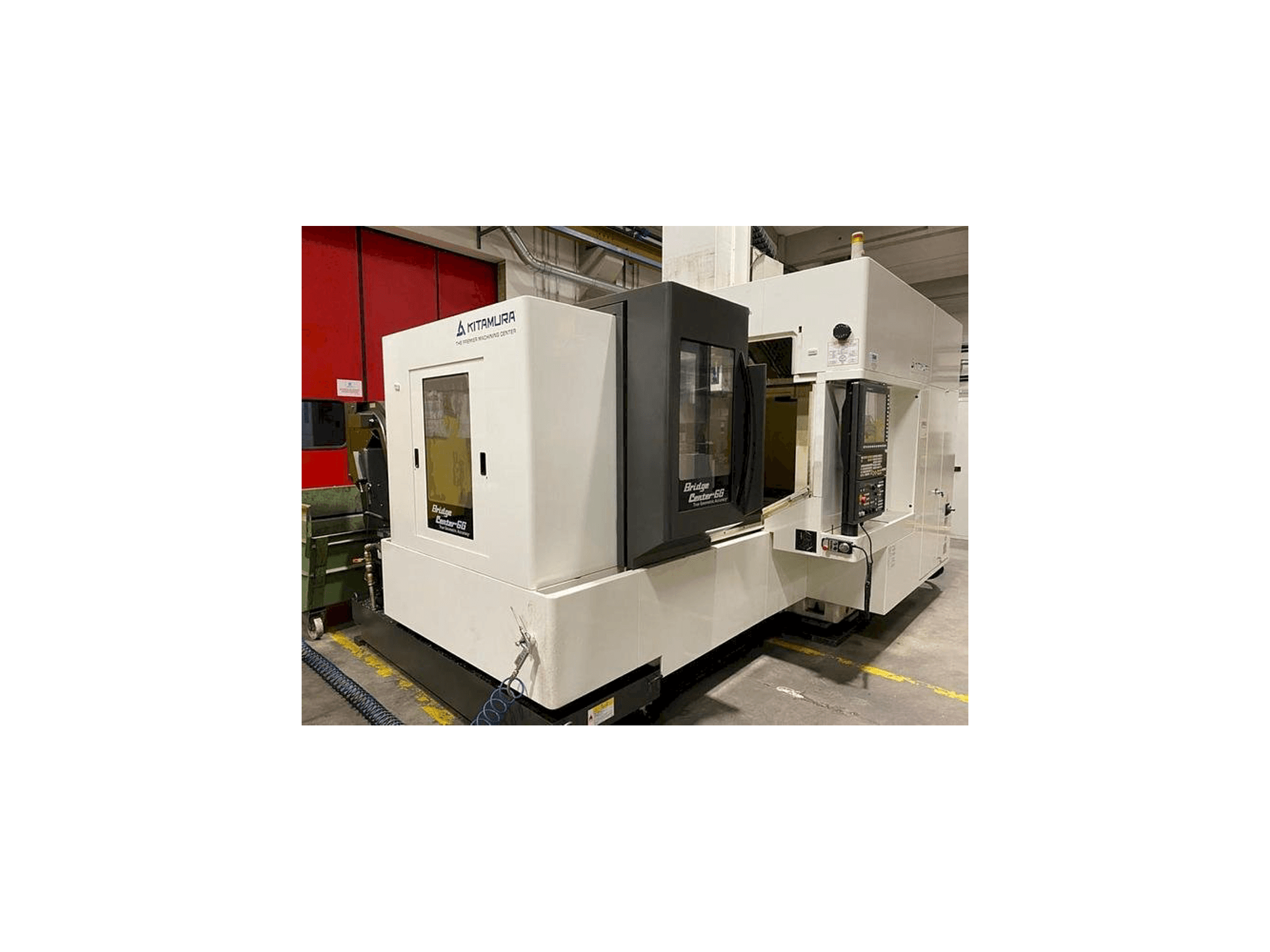 Čelní pohled na Kitamura Bridge 6G stroj
