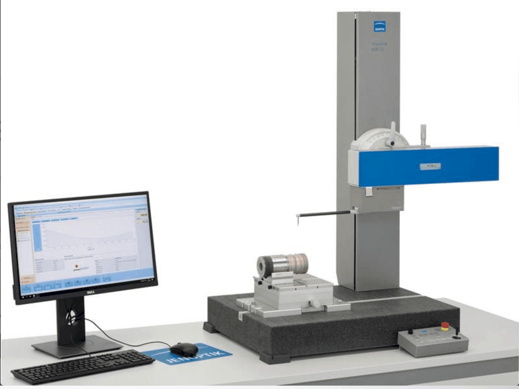 Čelní pohled na JENOPTIK HOMMEL ETAMIC T8000 Wavemove stroj