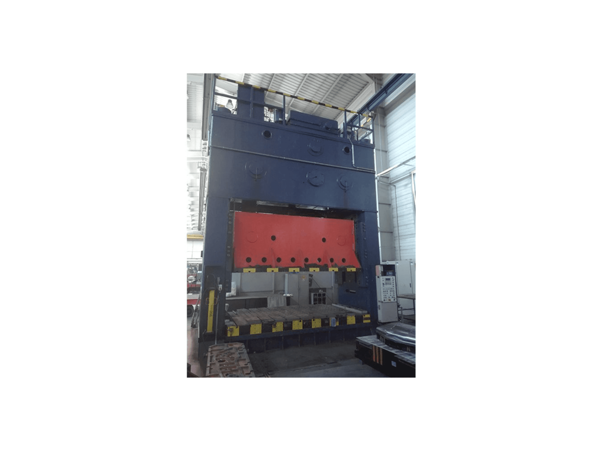 Čelní pohled na Erfurt PKZZ 1000/4000 stroj