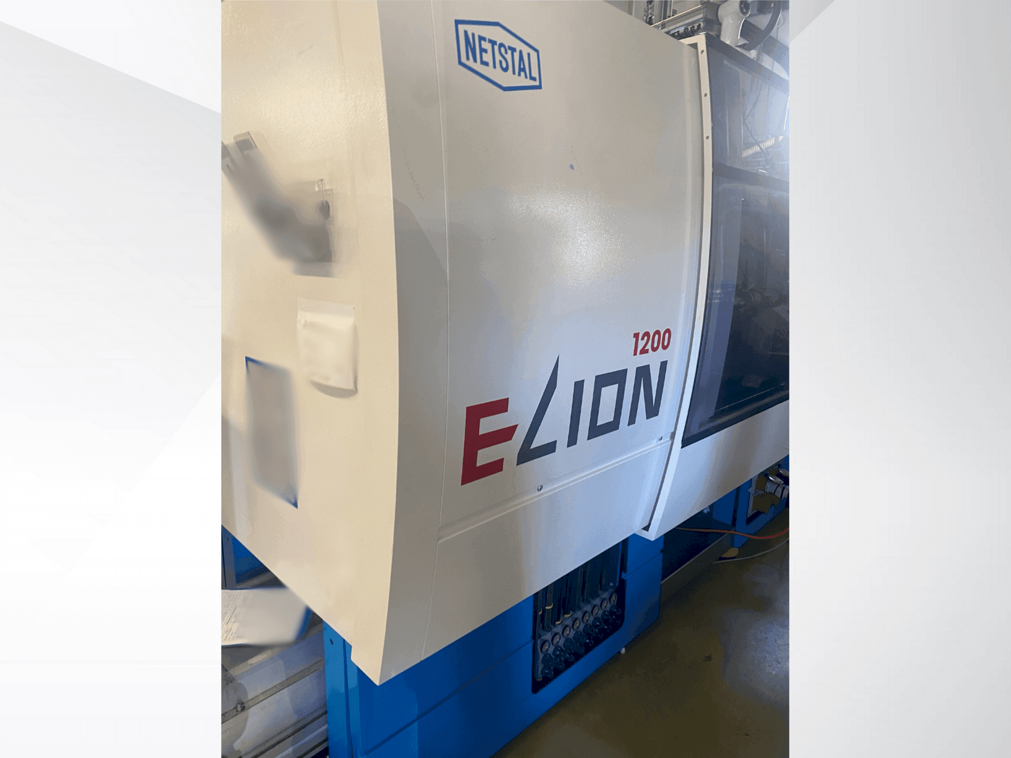 Čelní pohled na Netstal ELION 1200-270 stroj