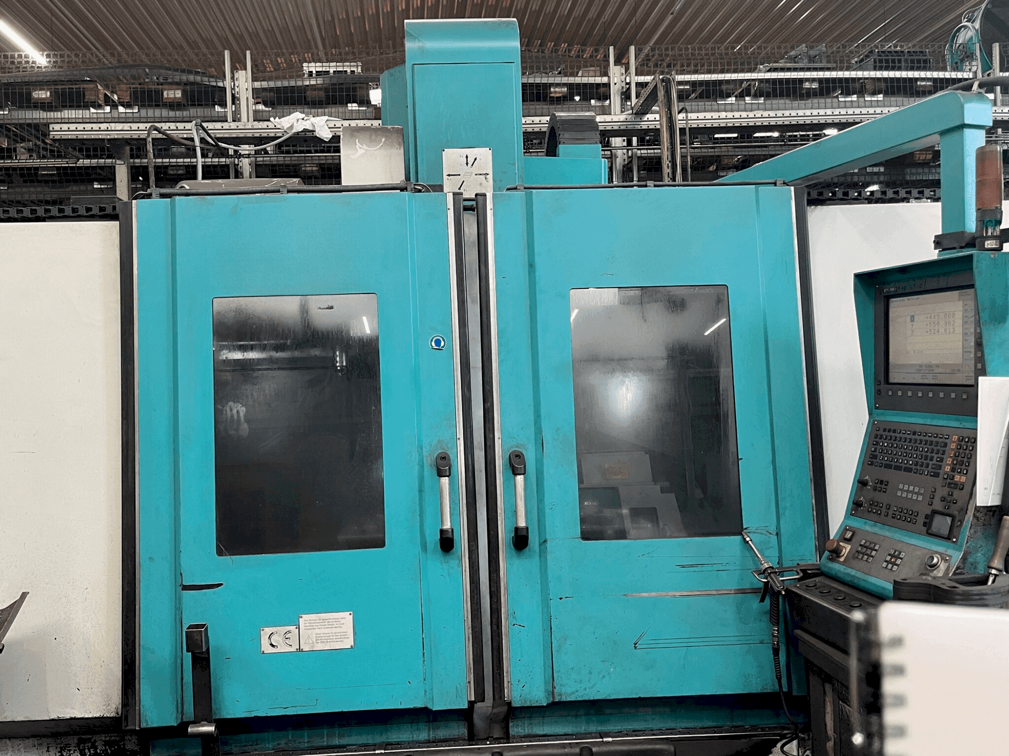 Čelní pohled na RECKERMANN RBZ-1520 stroj