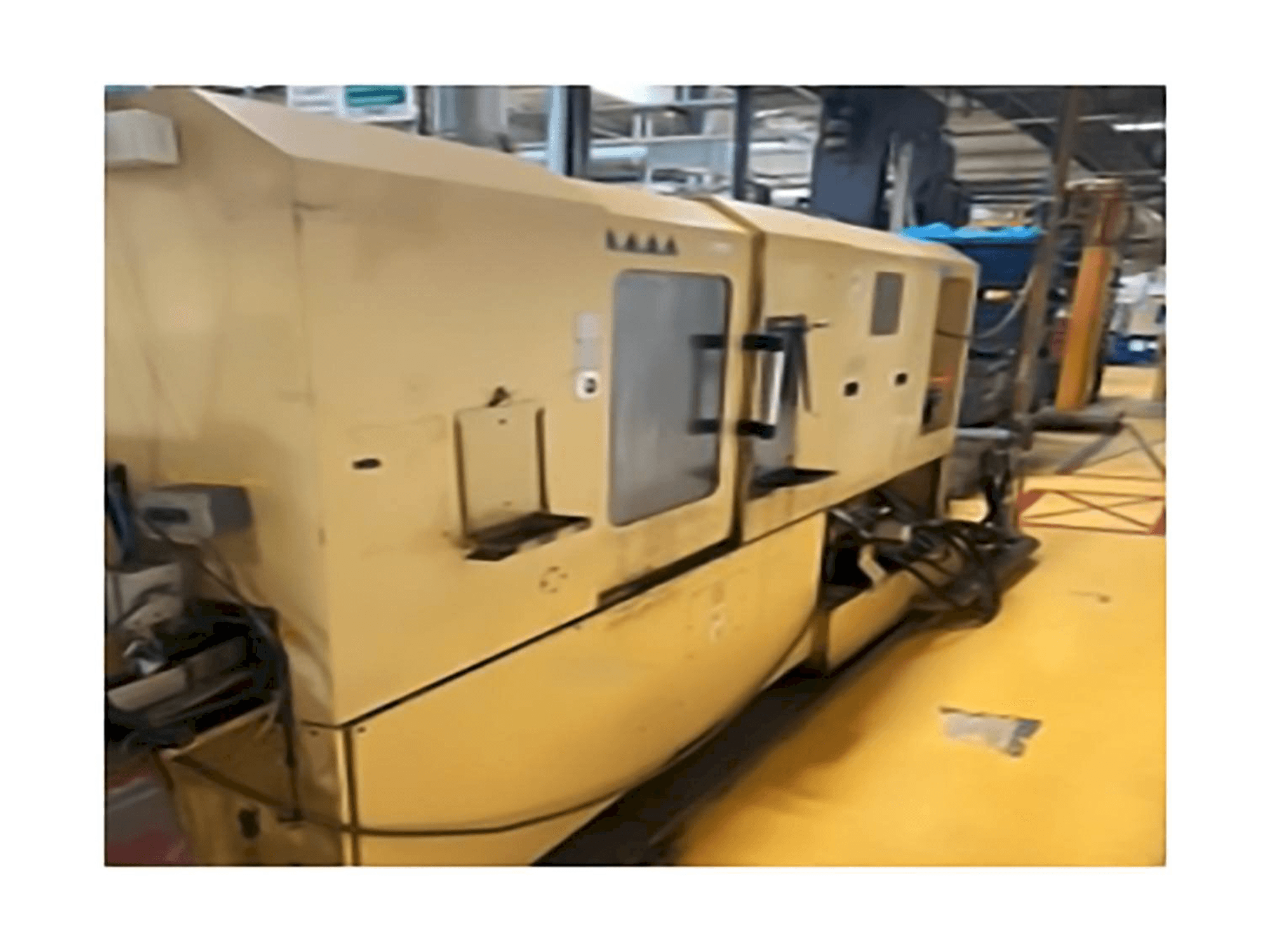 Čelní pohled na TAJMAC-ZPS SAL 100/4 stroj