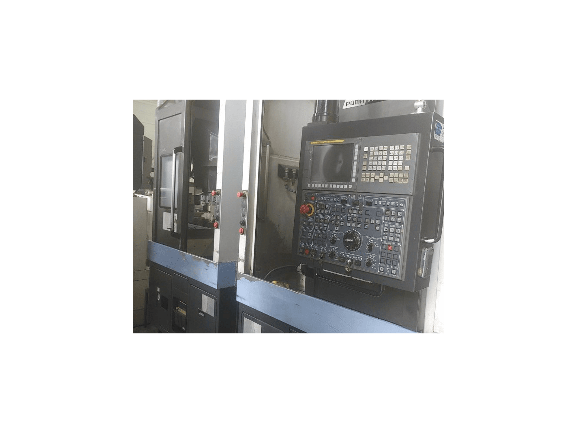 Čelní pohled na Doosan VT450 2SP stroj