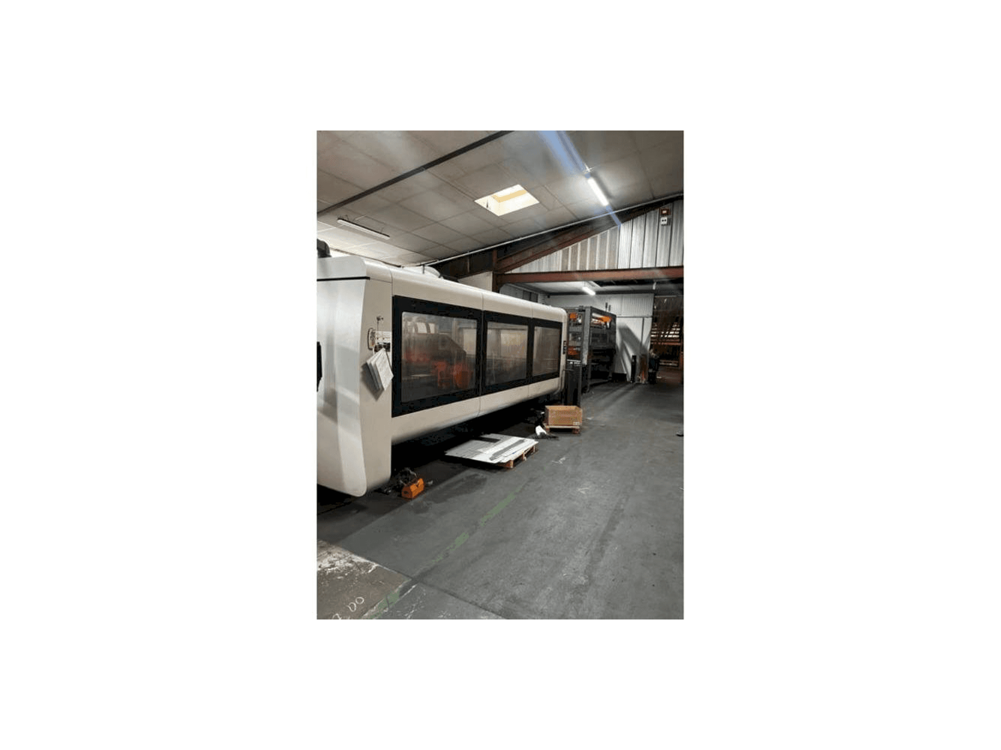 Čelní pohled na Bystronic BySprint PRO 3015 stroj