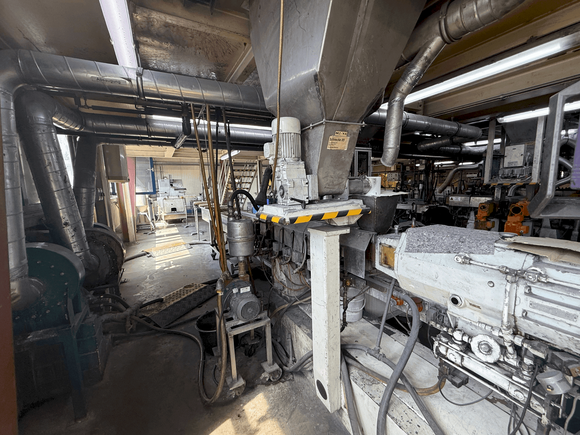 Čelní pohled na Leistriz ZSE 50 GL-36D (1995) stroj