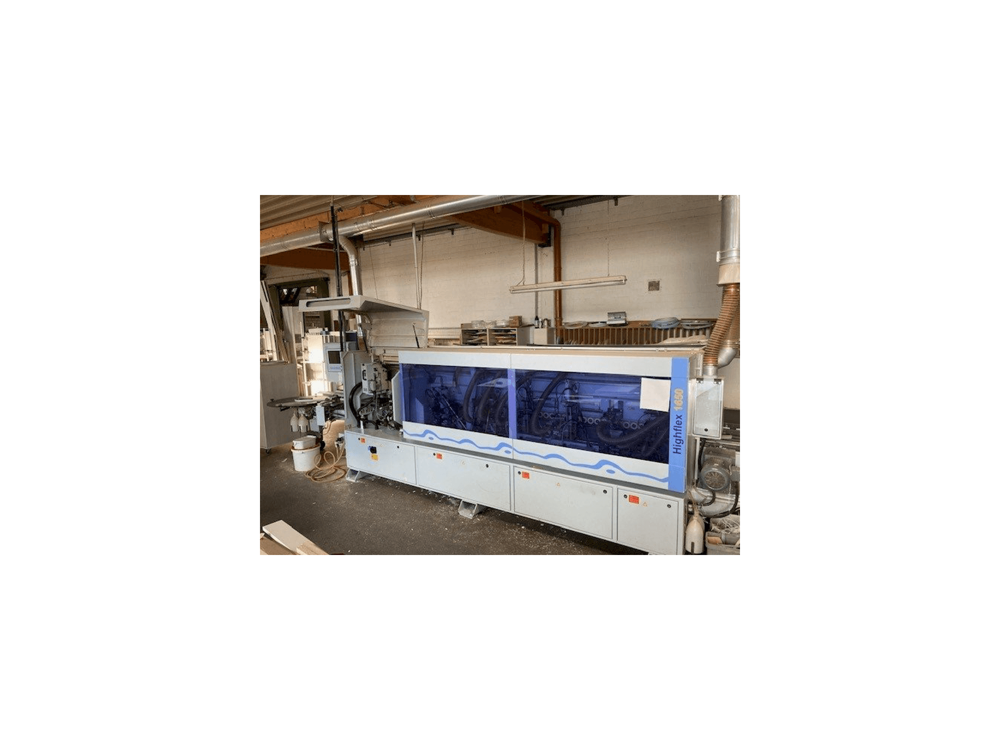 Čelní pohled na HOMAG Brandt KDF 650 stroj