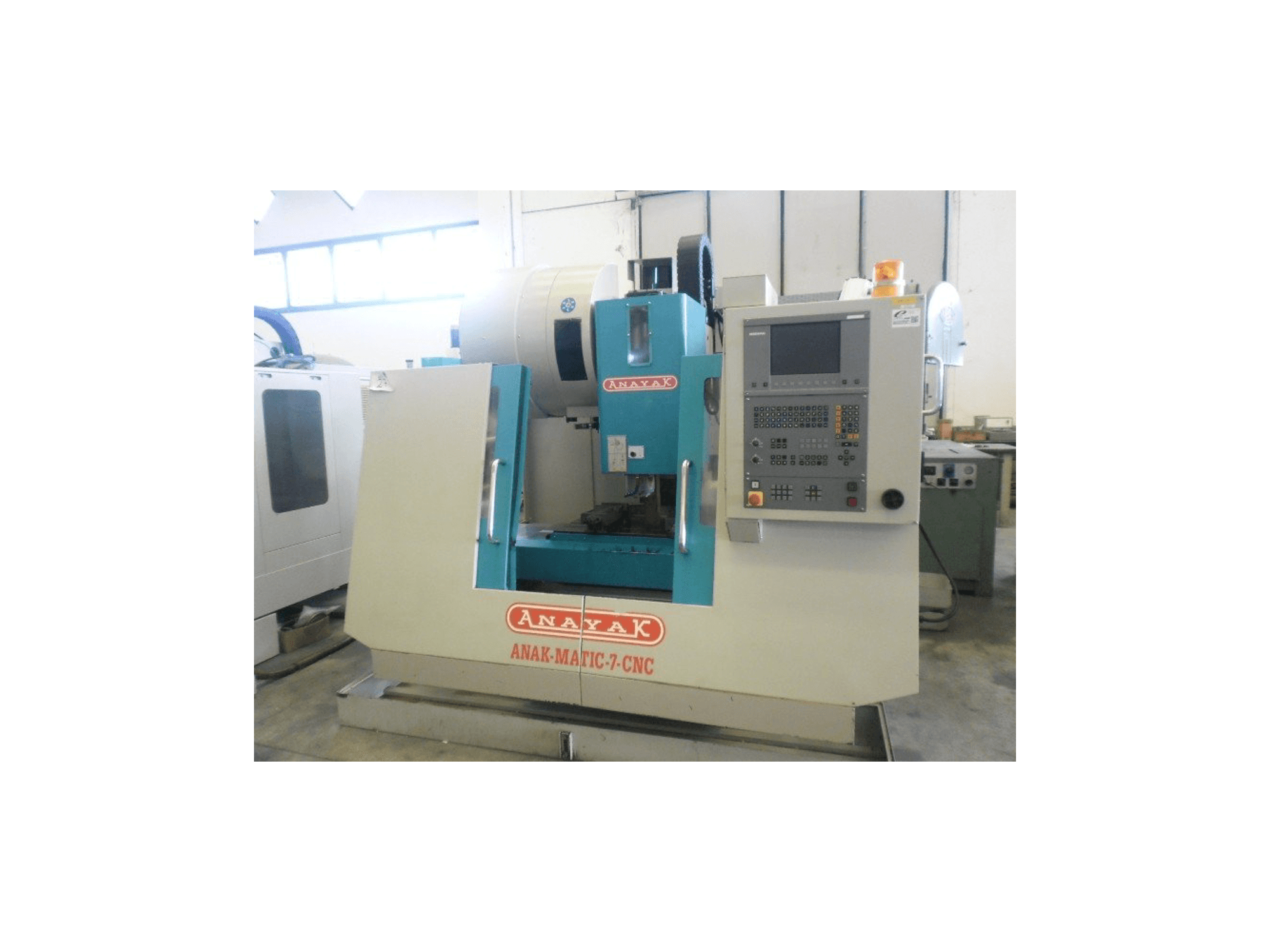 Čelní pohled na ANAYAK ANAK-MATIC 7 stroj