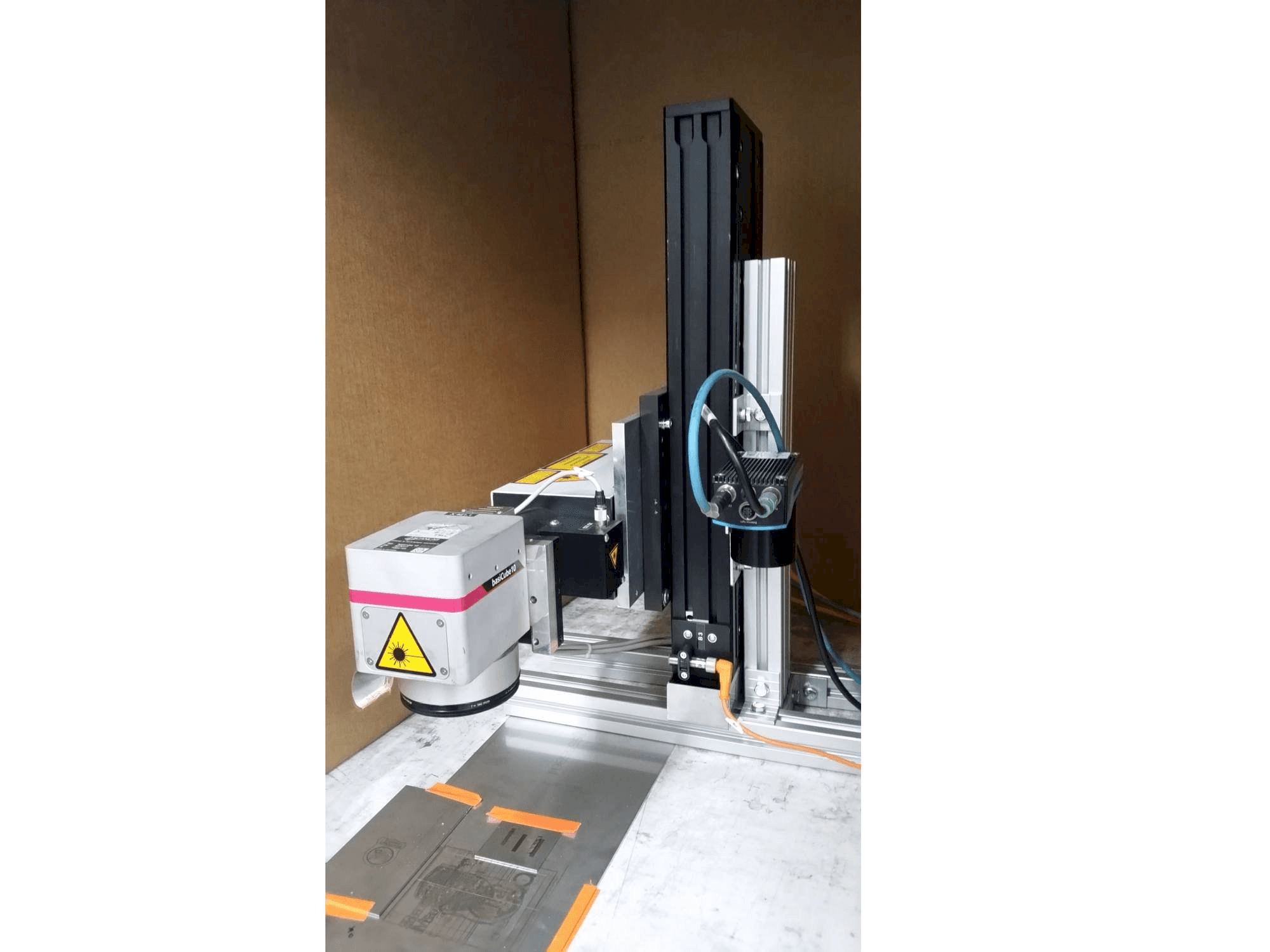 Čelní pohled na Baublys IF 20 IP stroj