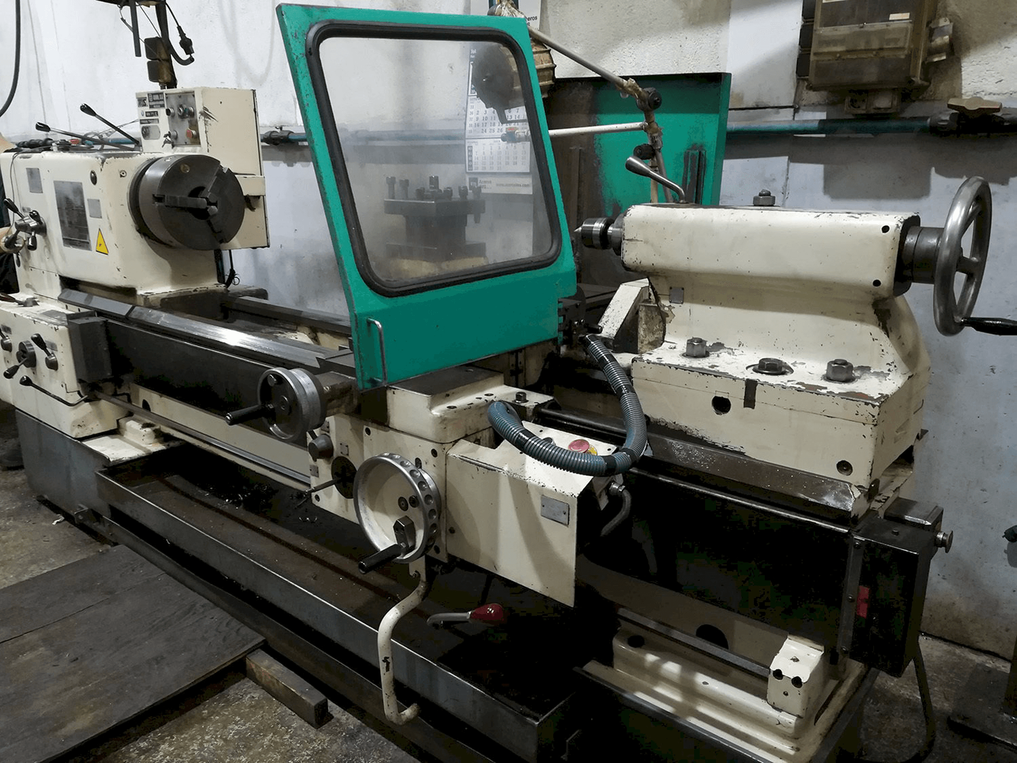 Čelní pohled na TOS SN 71 C stroj