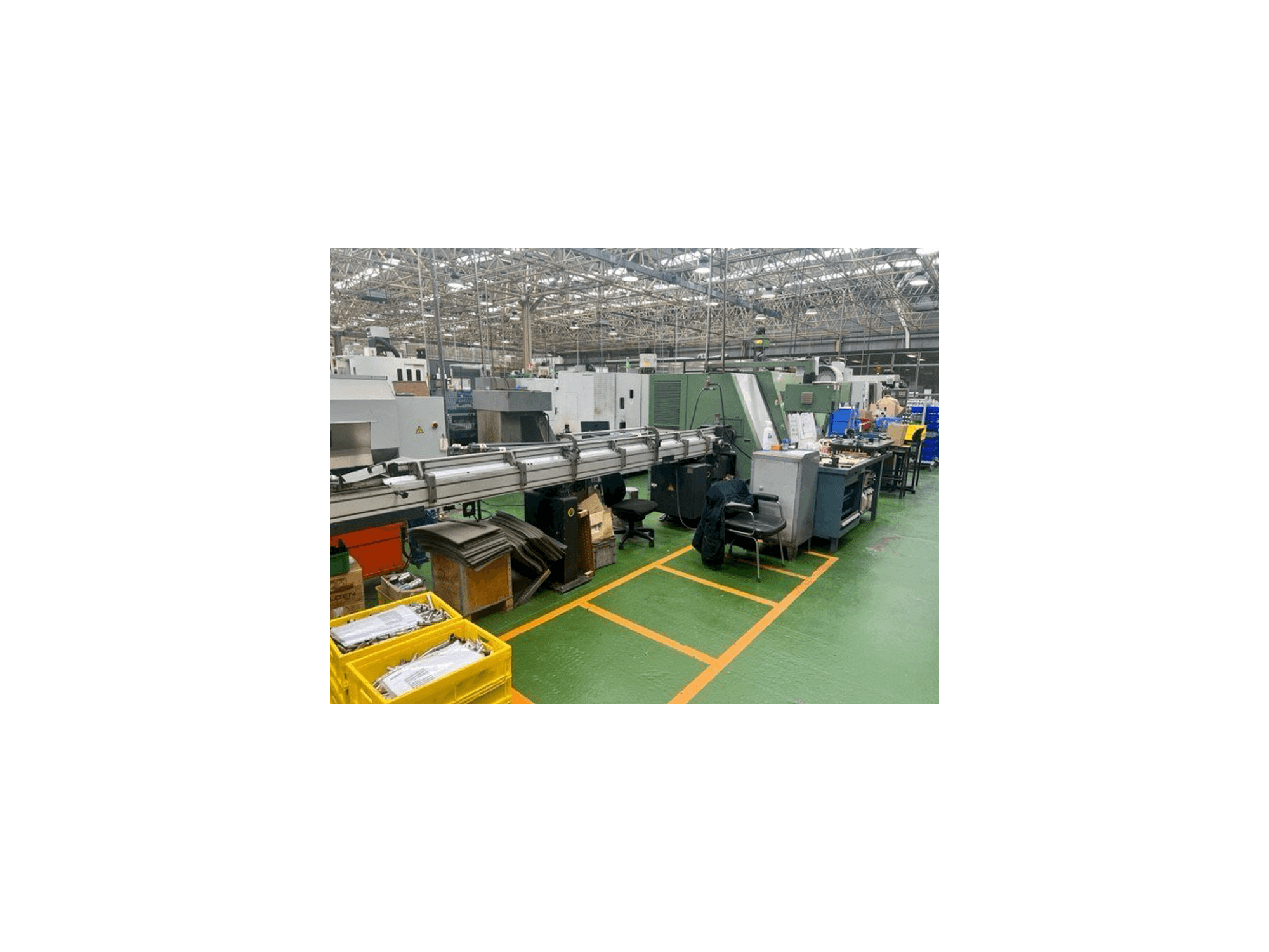 Čelní pohled na DANOBAT Danumeric 650 stroj