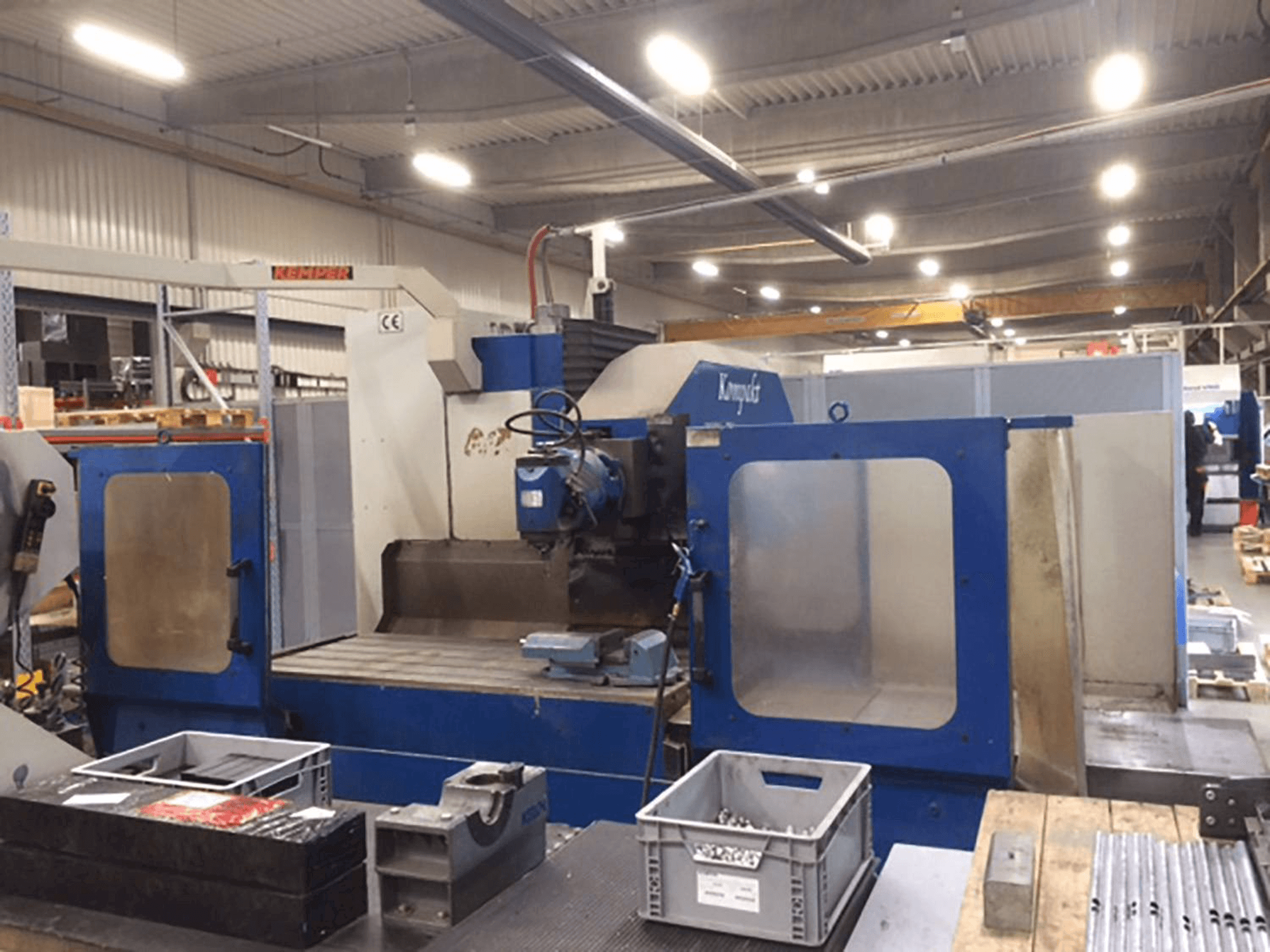 Čelní pohled na MTE Kompakt stroj