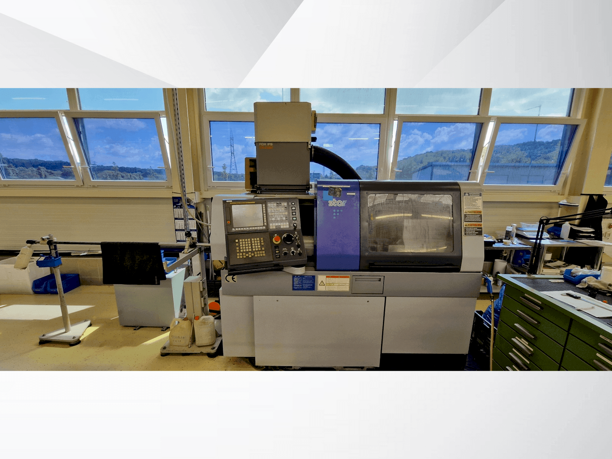 Čelní pohled na Star SR-20RII stroj