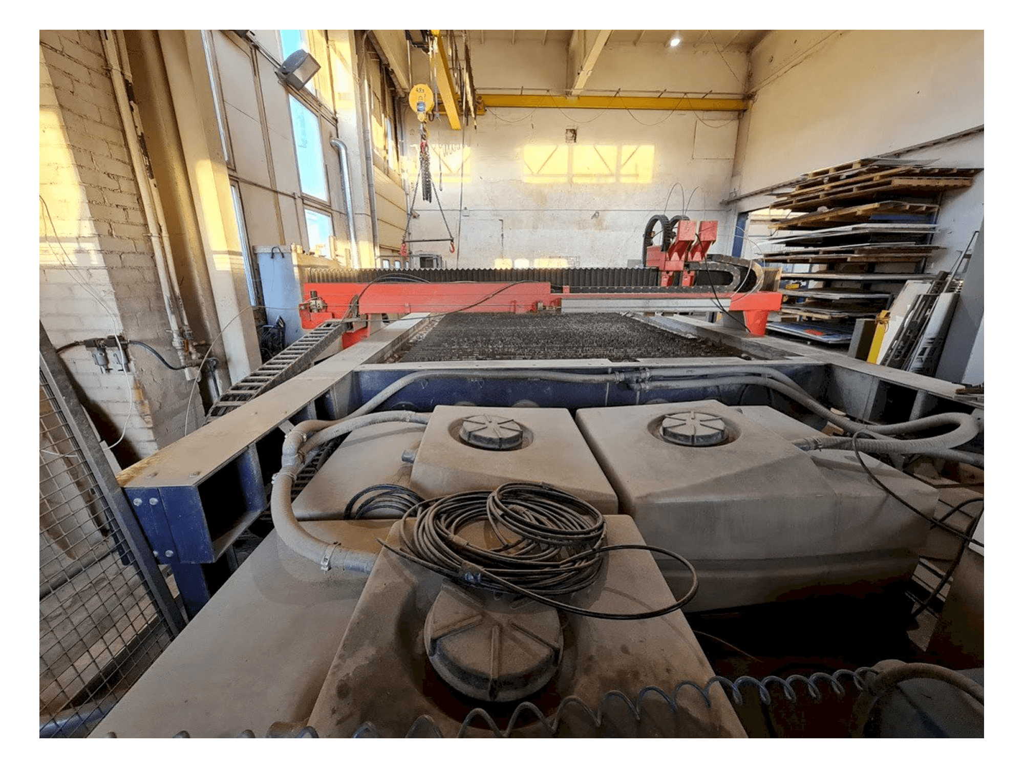 Čelní pohled na Bystronic ByJet Classic L 6030 stroj