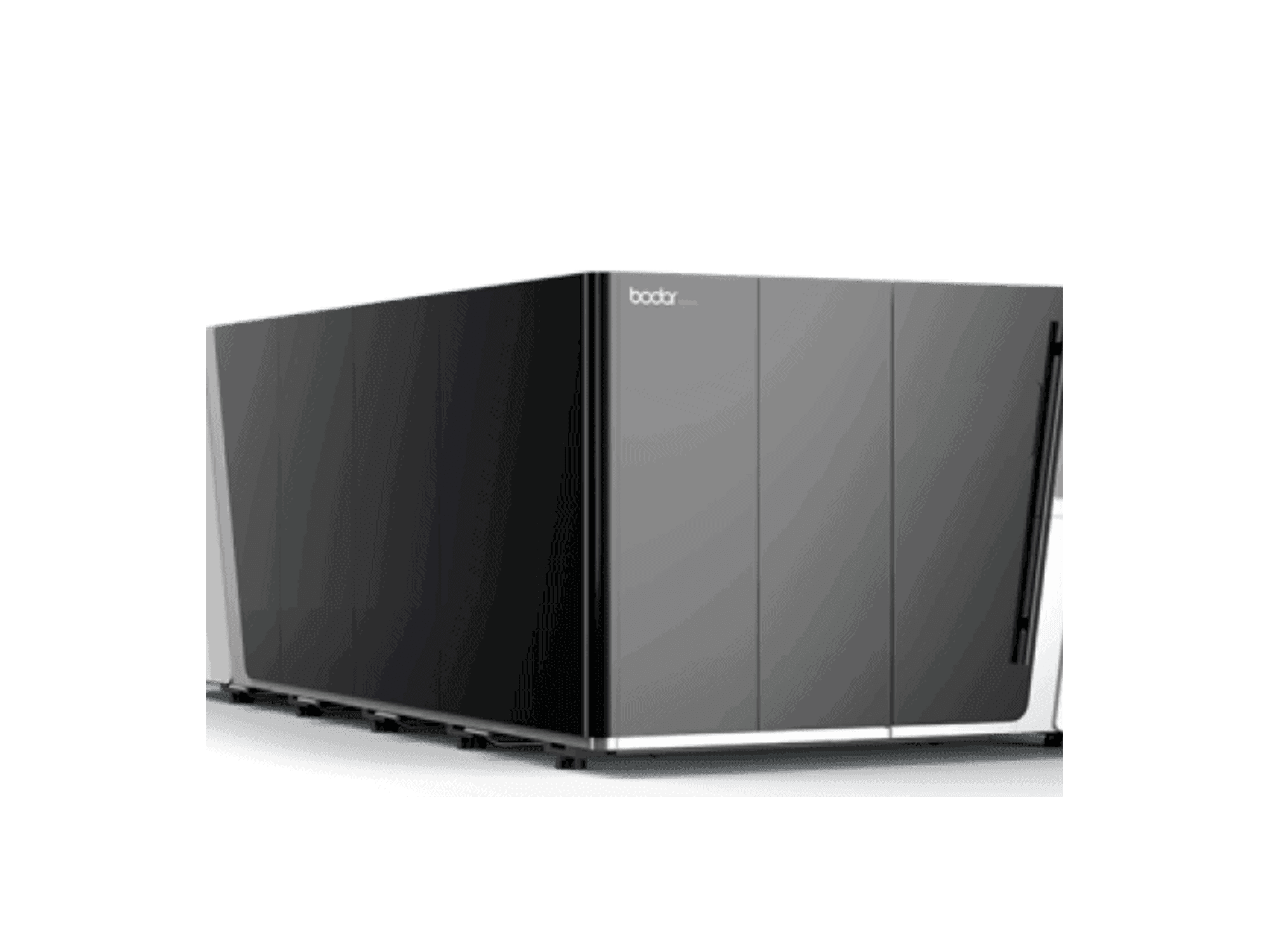 Čelní pohled na Bodor Dream3 stroj