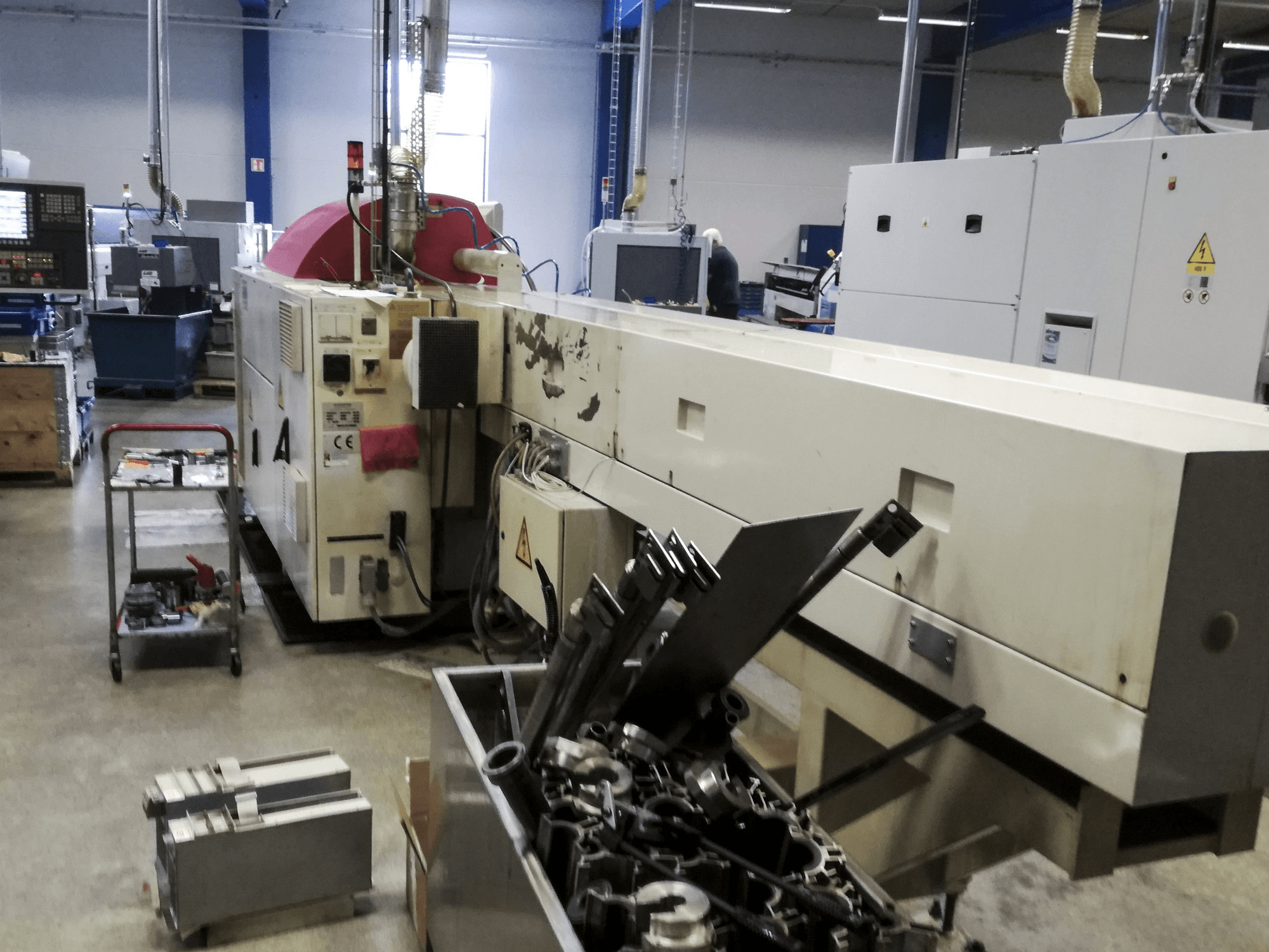 Pravý pohled na Gildemeister MF Sprint 65 stroj