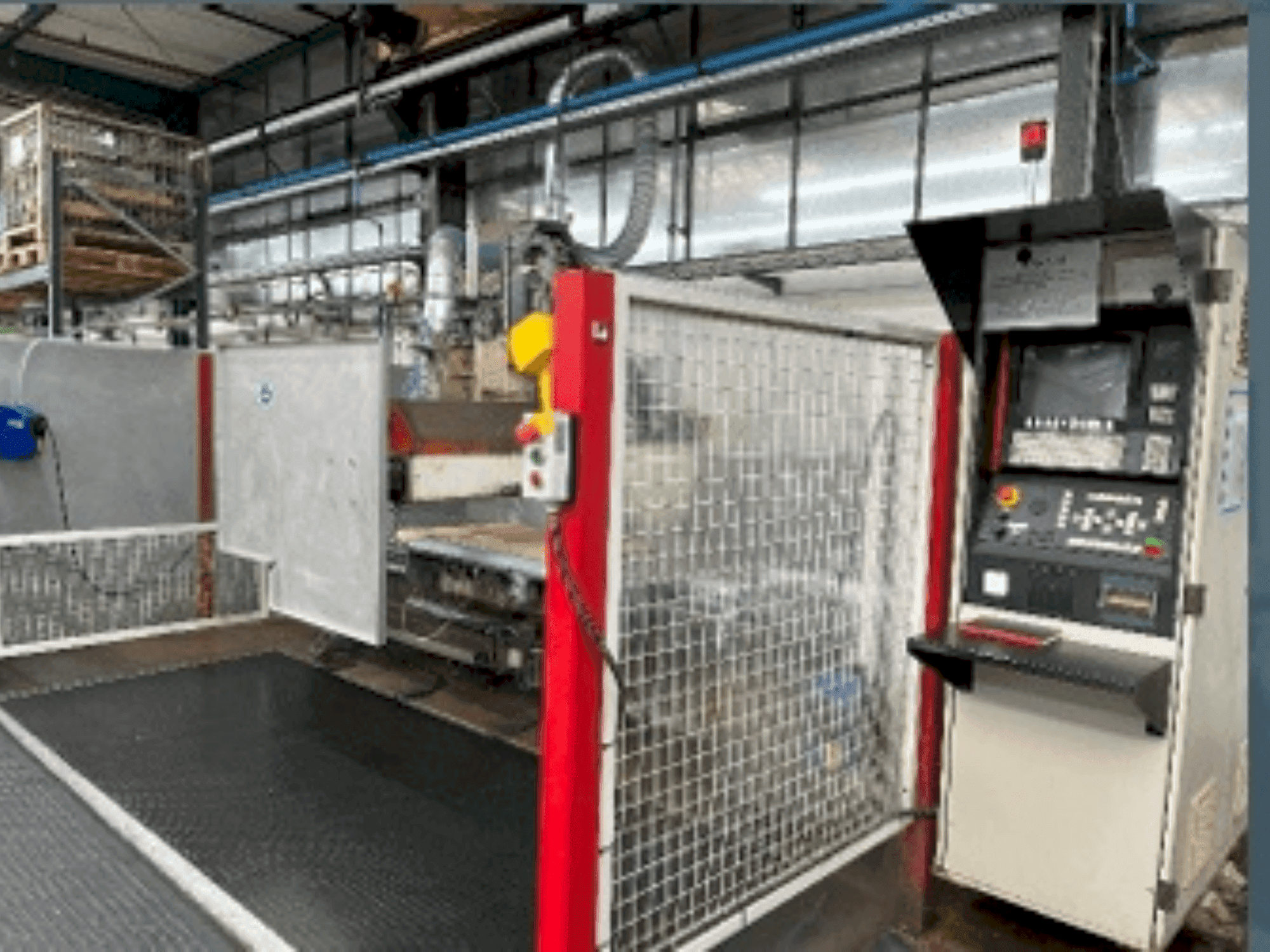 Čelní pohled na IMA BIMA Quadroform C80/280 stroj