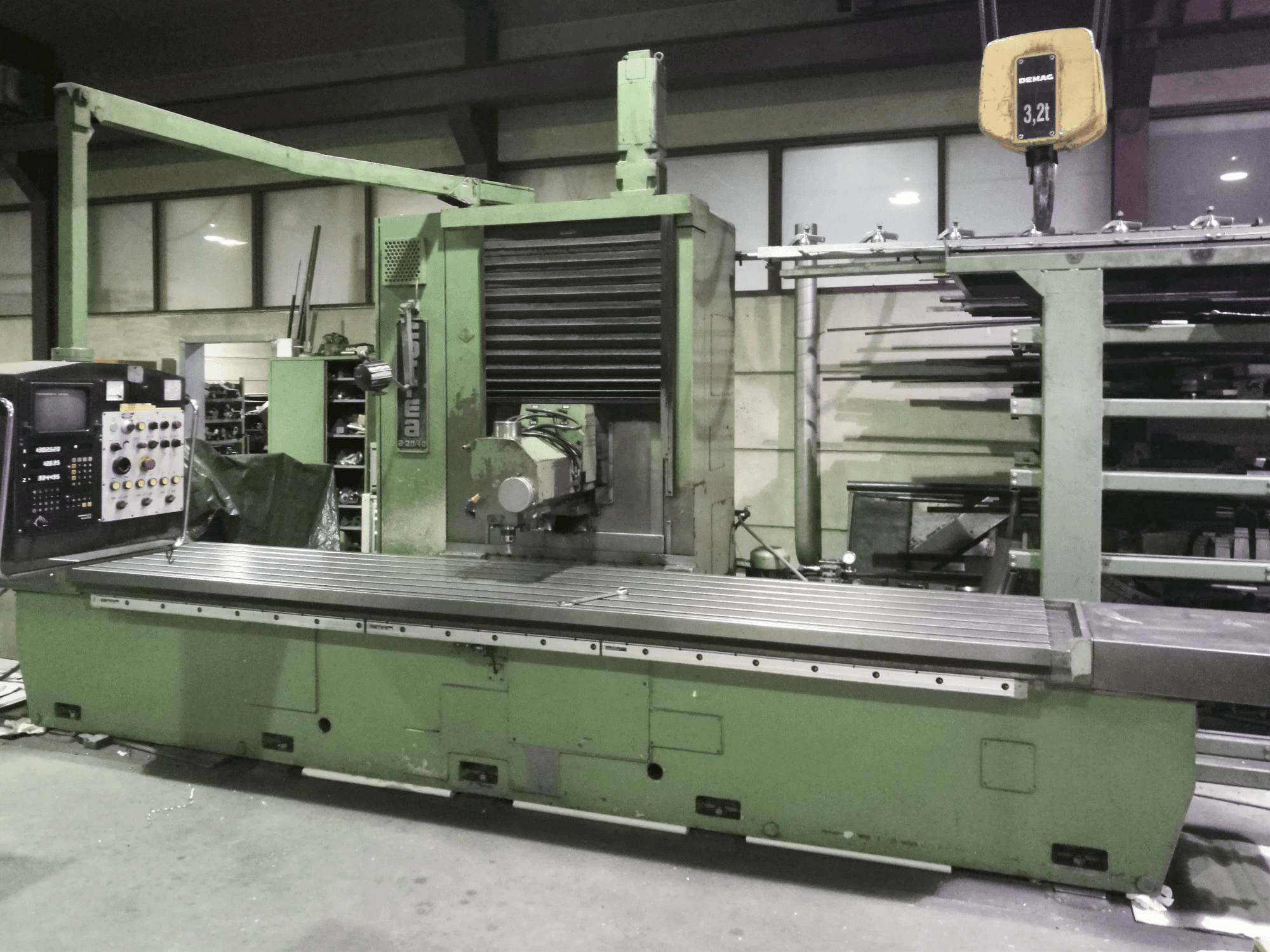 Pravý pohled na Correa A-20/40 stroj