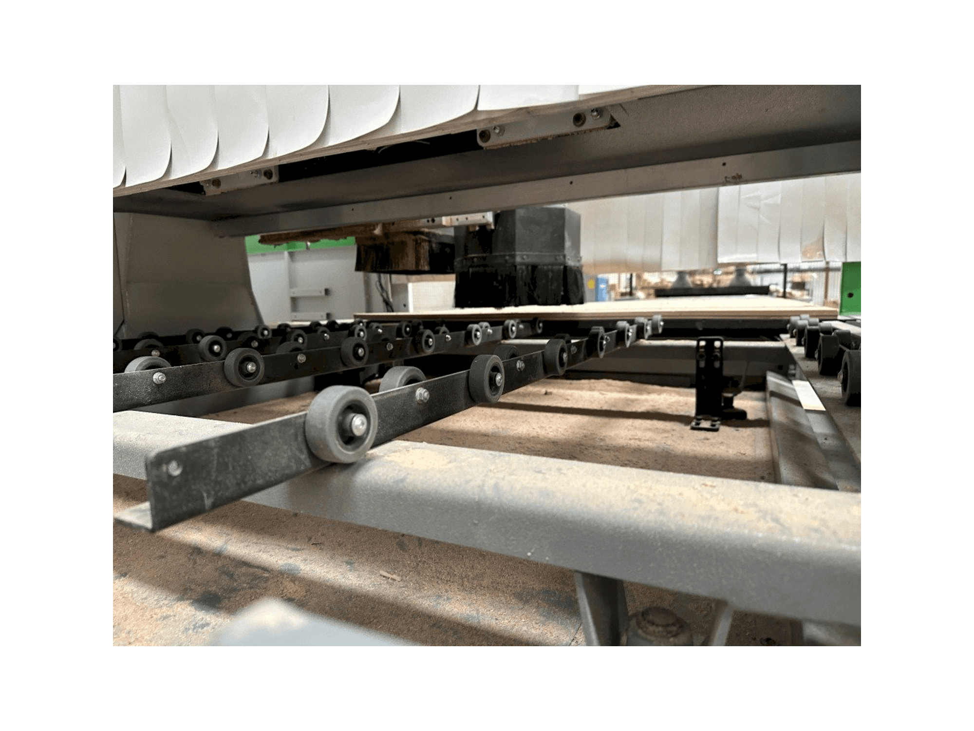 Pracovní prostor na BIESSE stroje