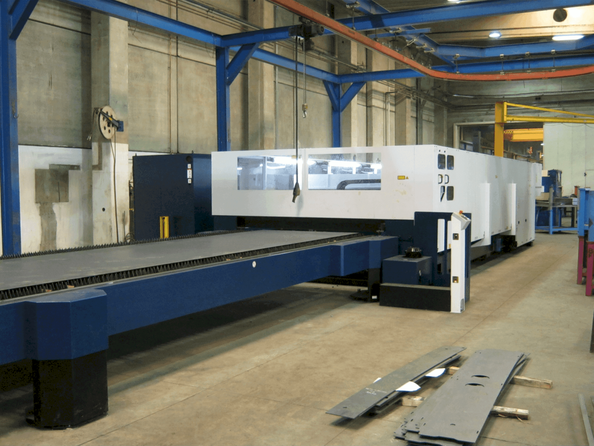 Čelní pohled na TRUMPF TruLaser 3060 stroj