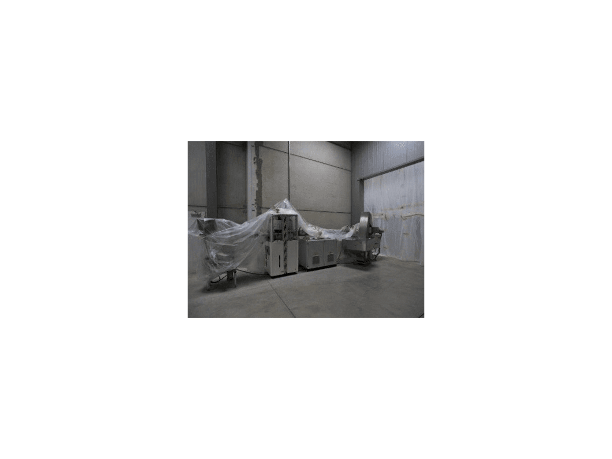 Čelní pohled na SACMI EL 1500 stroj