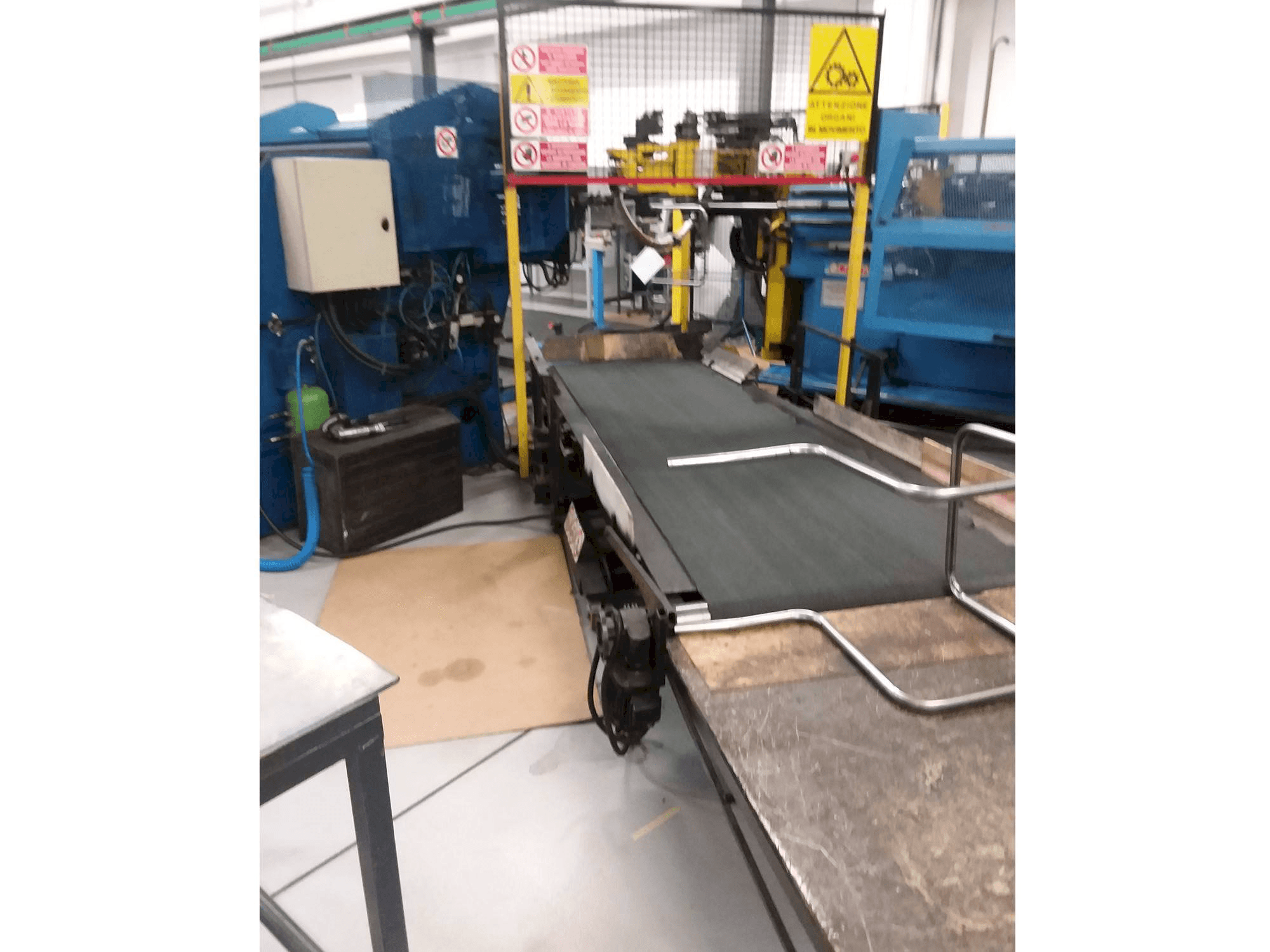 Čelní pohled na Crippa 532 stroj