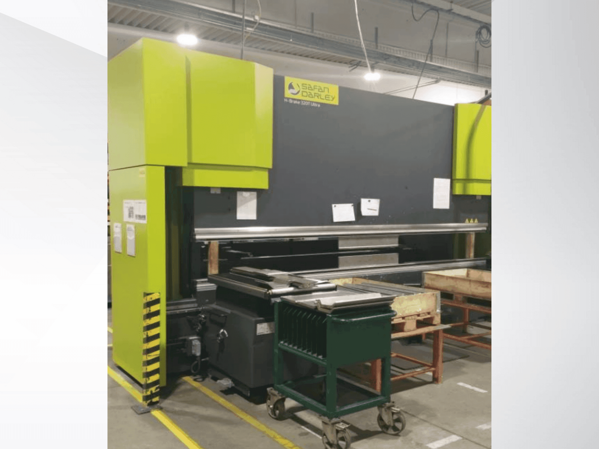 Čelní pohled na Safan SAFAN DARLEY H-BRAKE 2 320.42/37 stroj